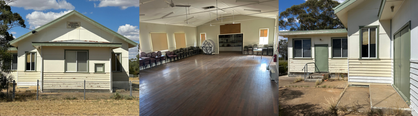 Photos of Gerang Memorial Hall