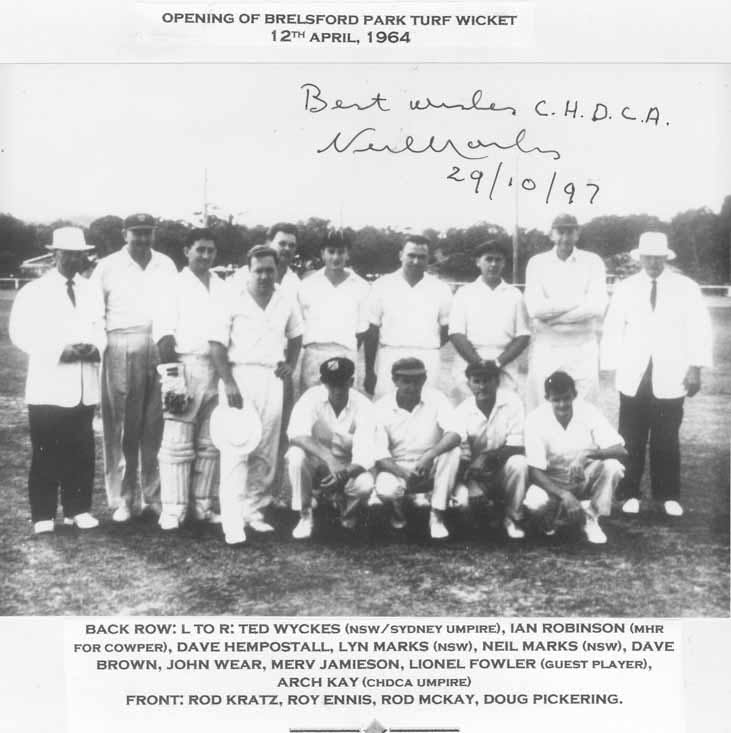 1964 Brelsford Park Opening