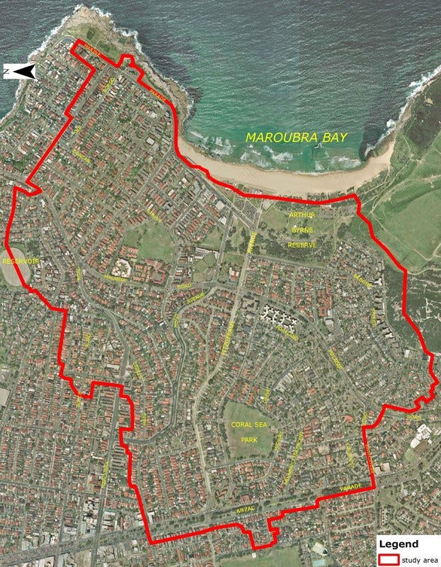 Flood Study Map