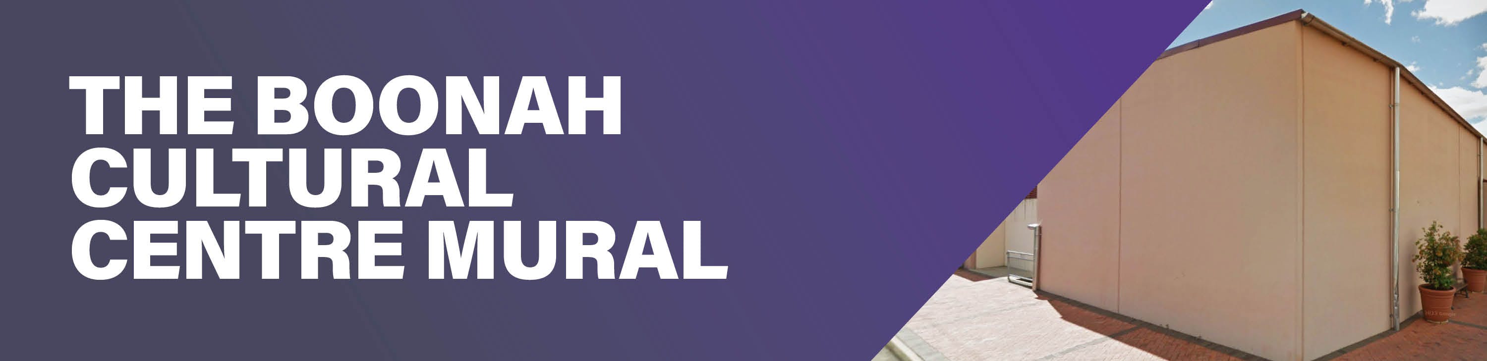 banner for The Boonah Cultural Centre Mural