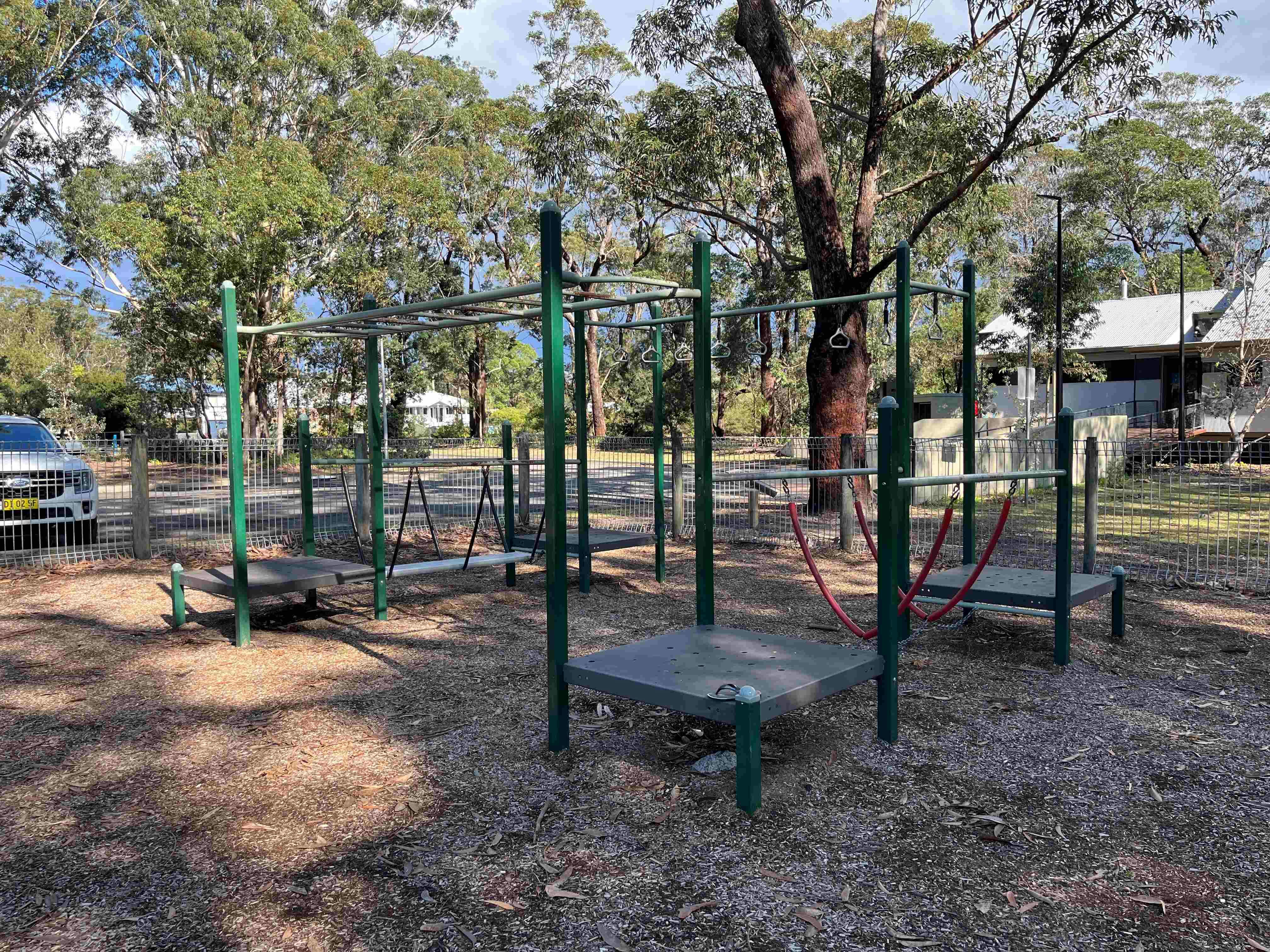 Before: Old playground at Arthur Jones Reserve, Lake Conjola 