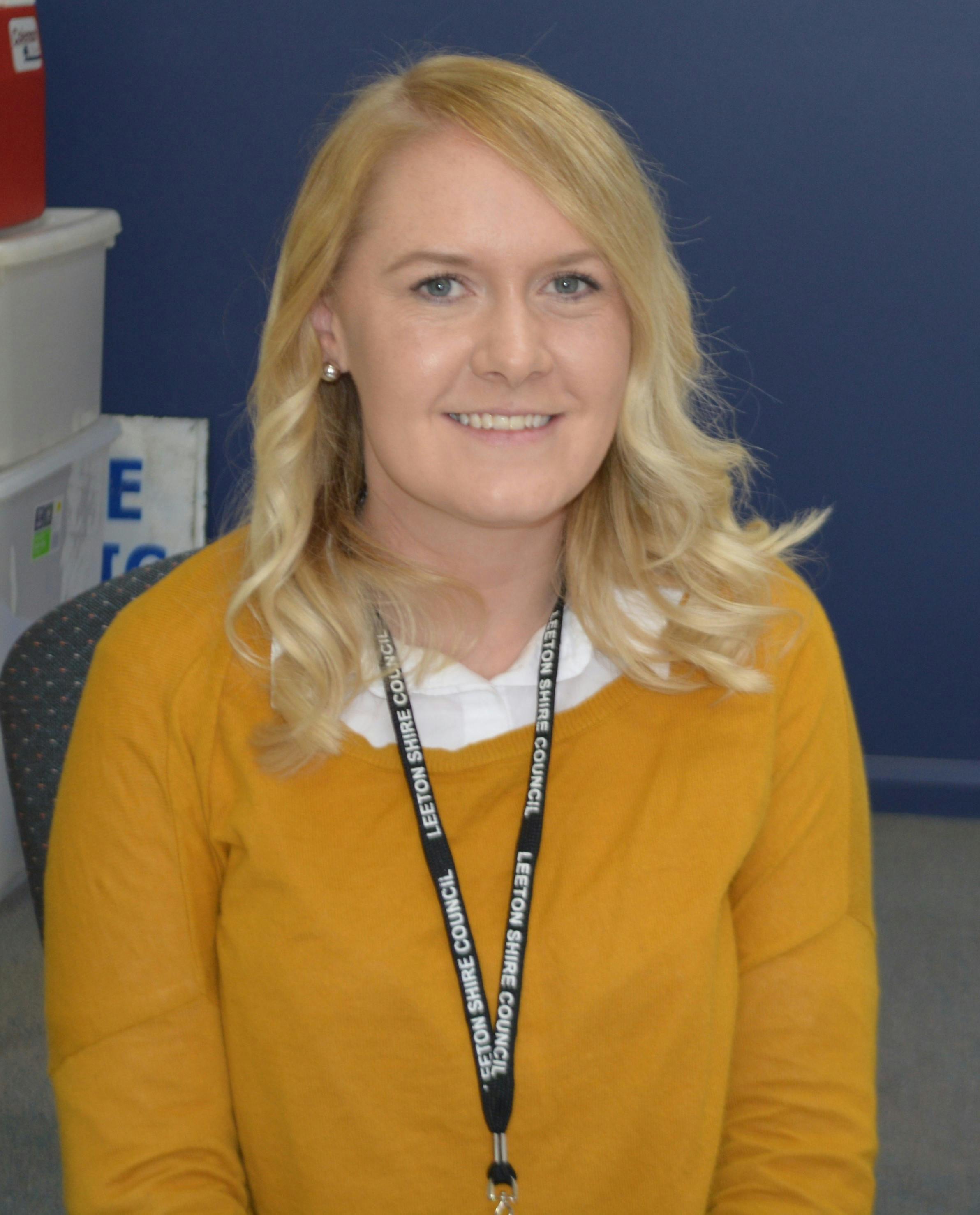 Team member, Sarah Stewart