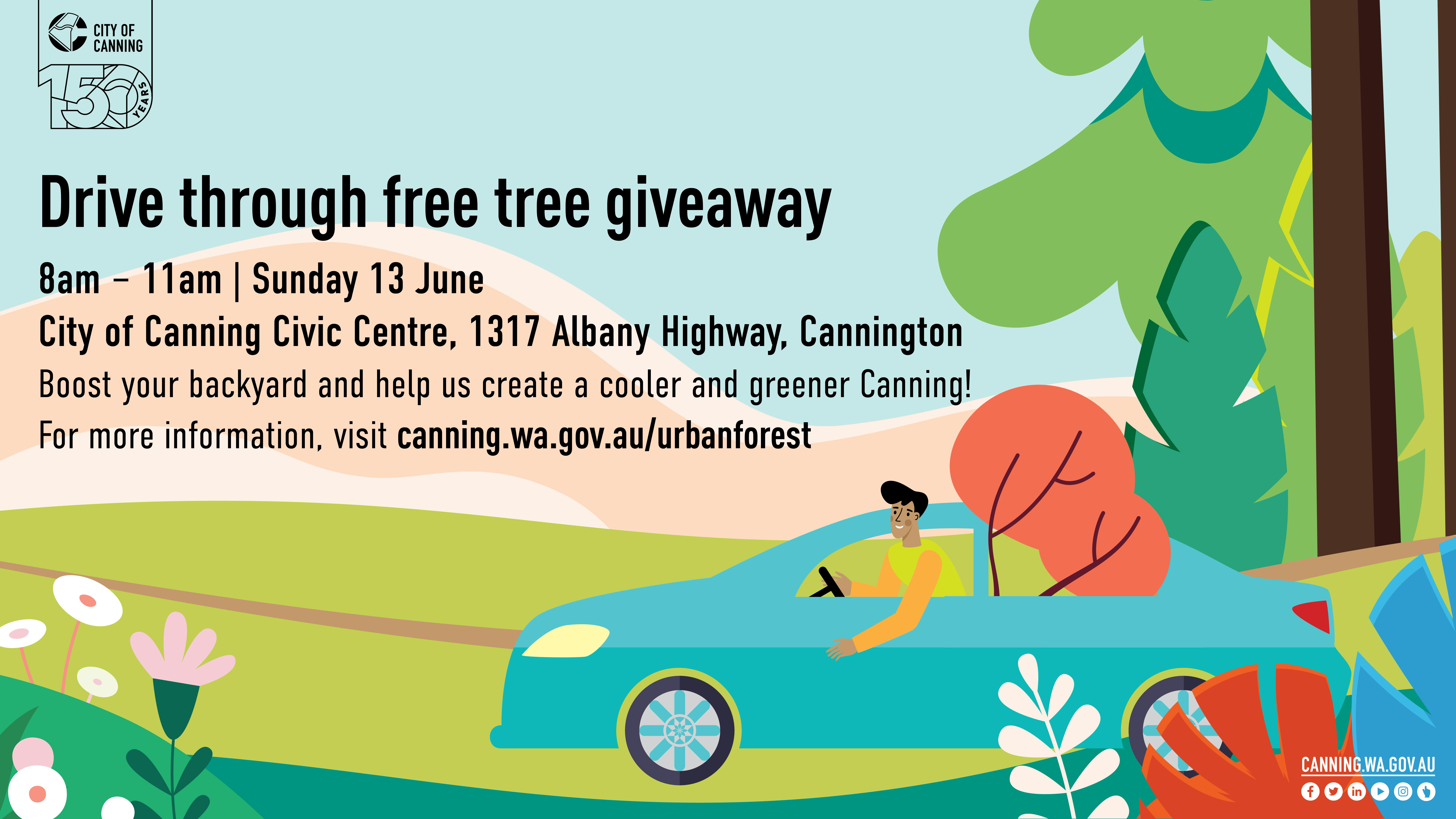 Free Tree Giveaway promotion