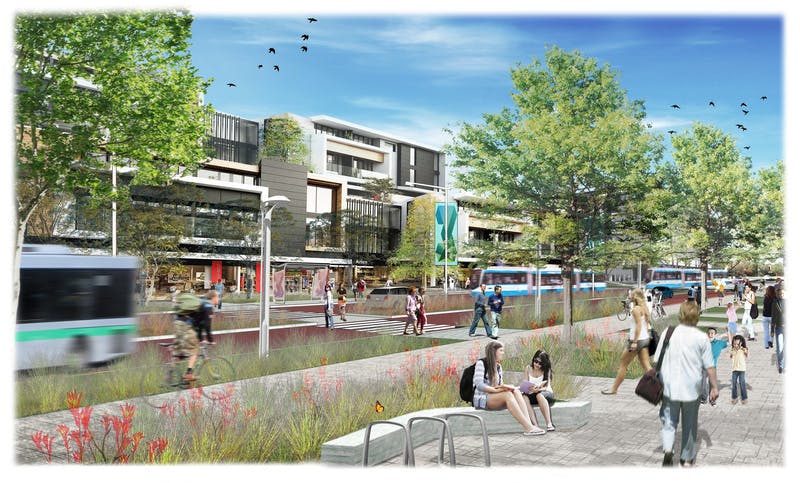 Main Street Indicative Perspective