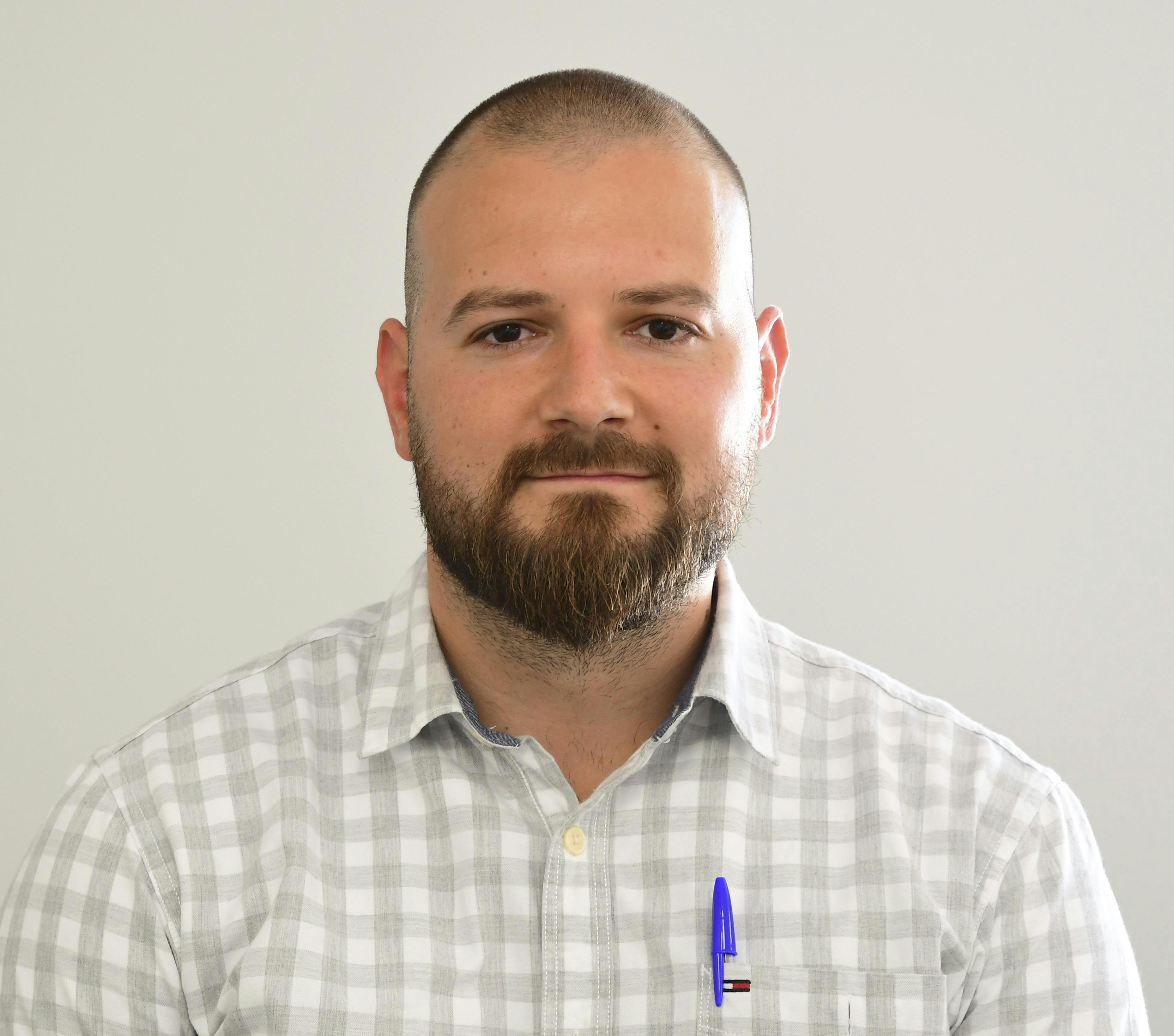 Team member, Ross Mitroussis