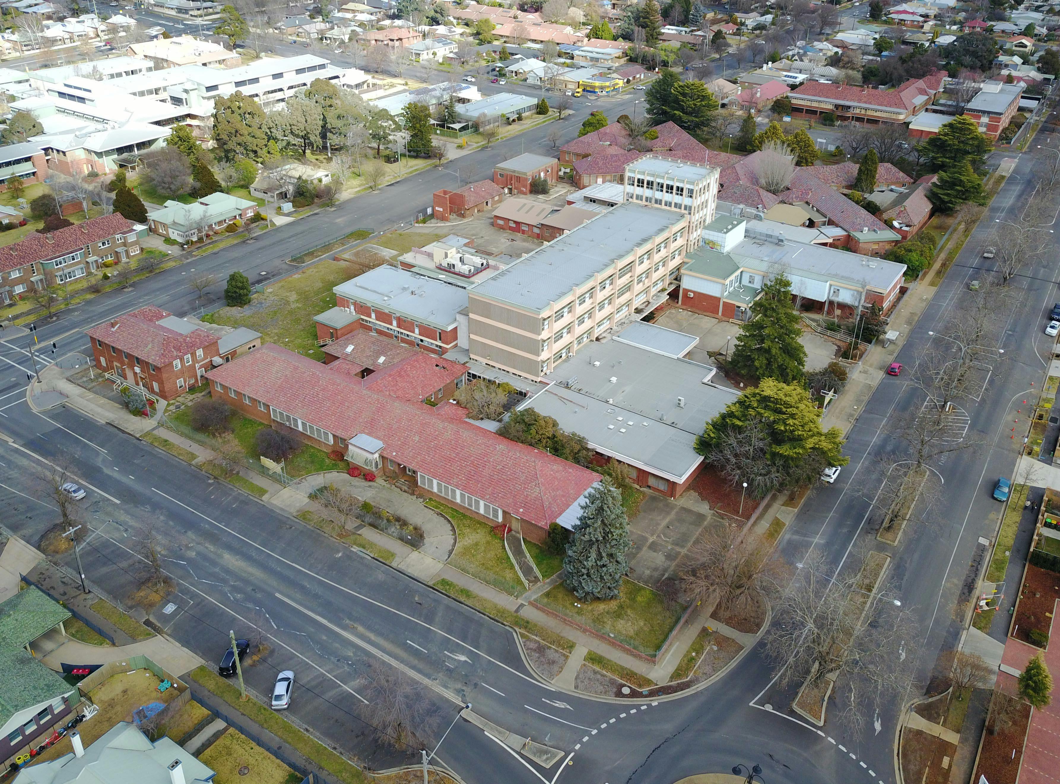 Hospital Site North East Perspectve