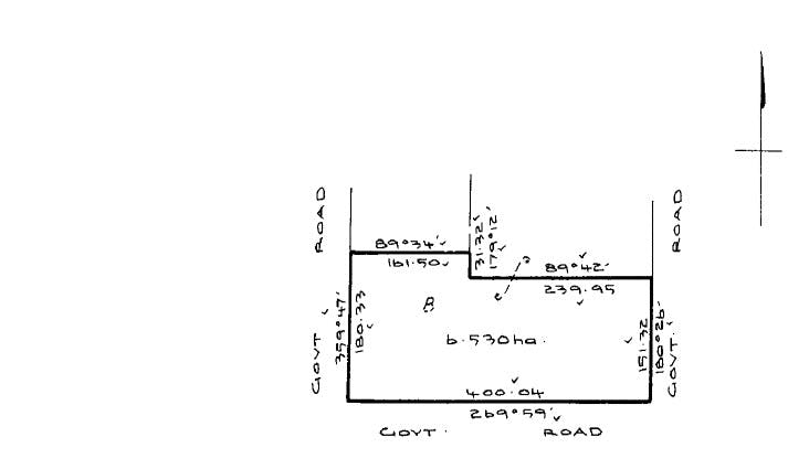 Lot 1 Campbells Lane, Mortlake title plan