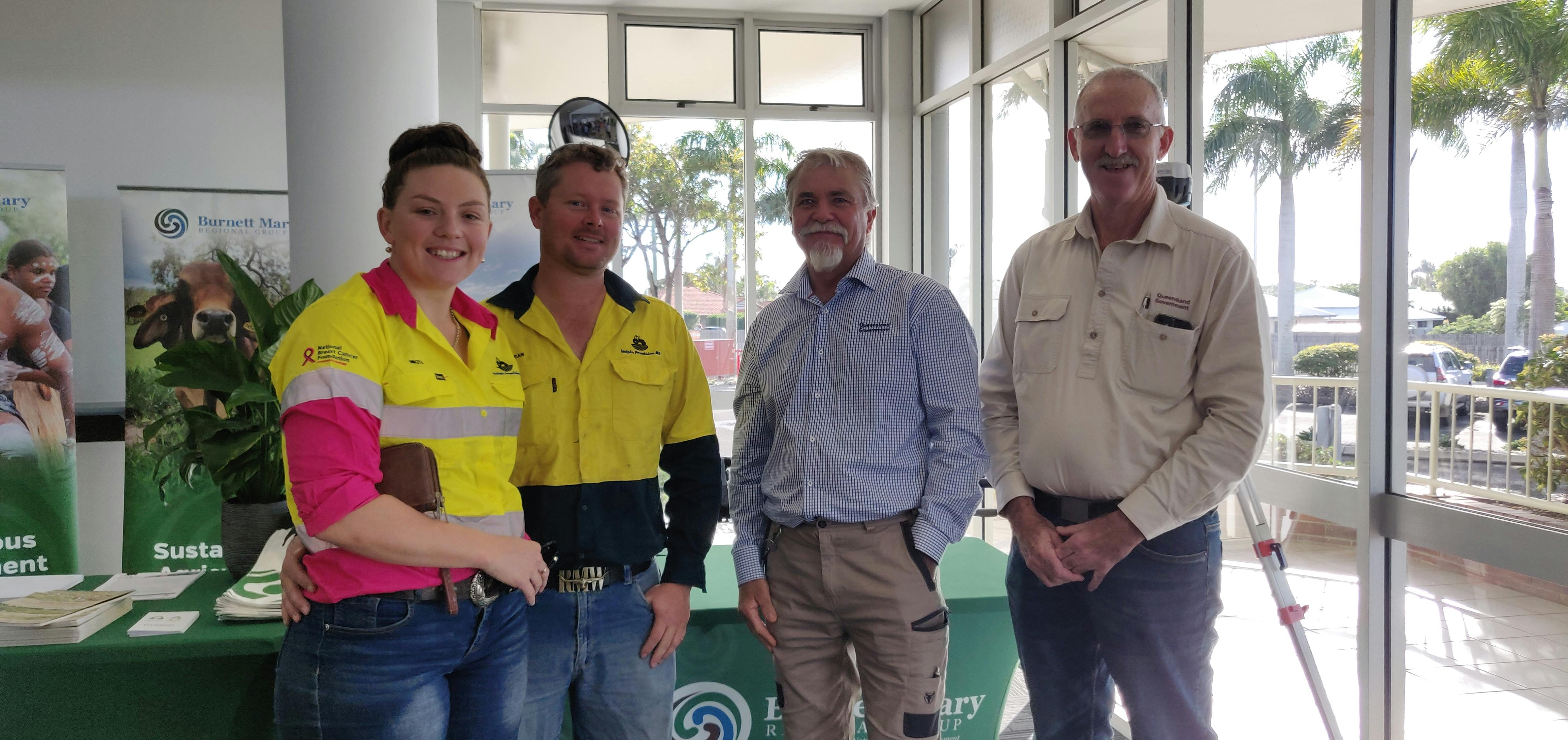 Guests at the BMRG display.jpg