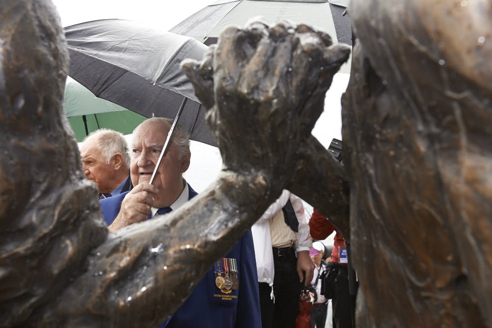 Fallen Lifesavers Memorial official opening 27 April 2014