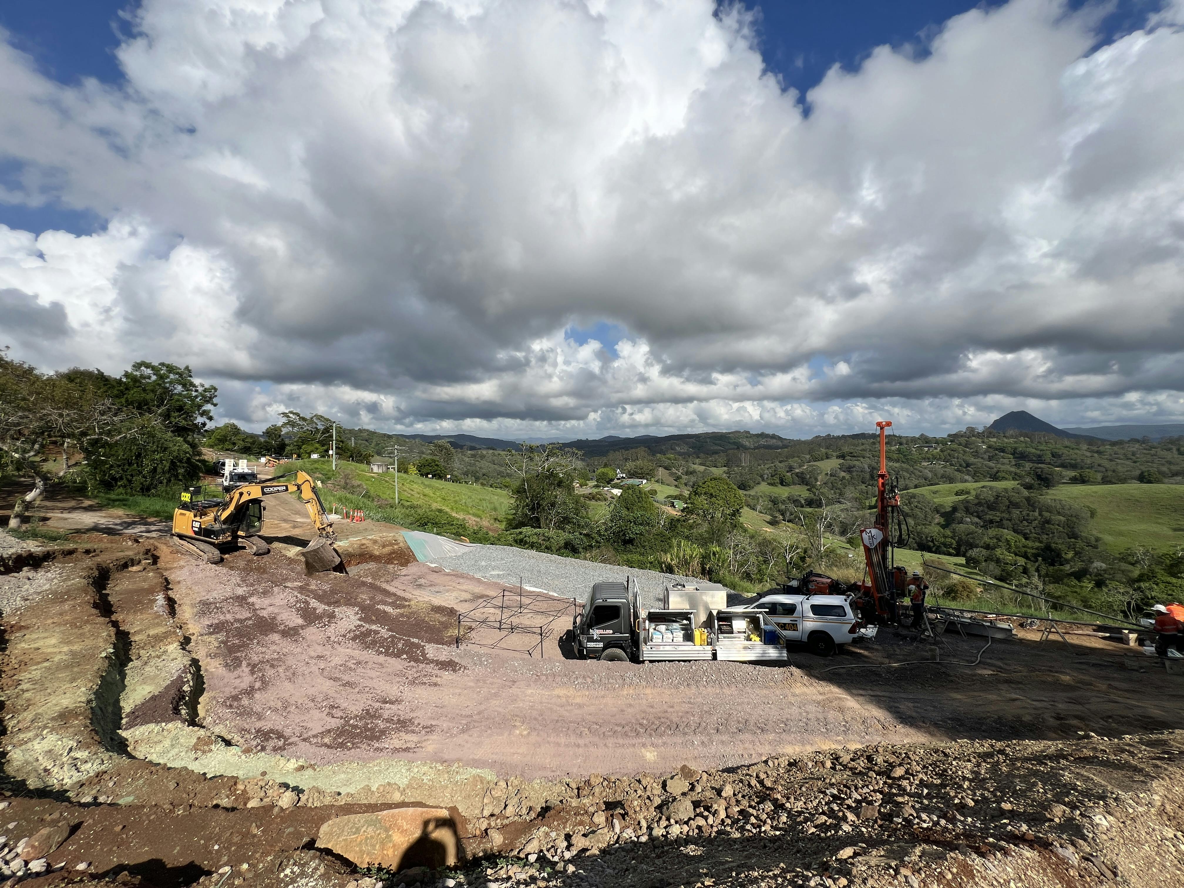 Progress on Black Mountain landslide