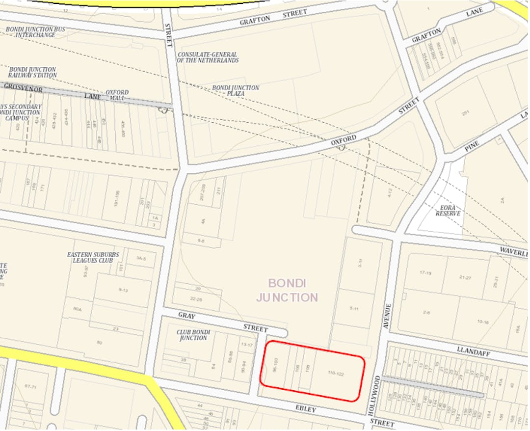 96 122 ebley street bondi junction planning proposal have your say waverley