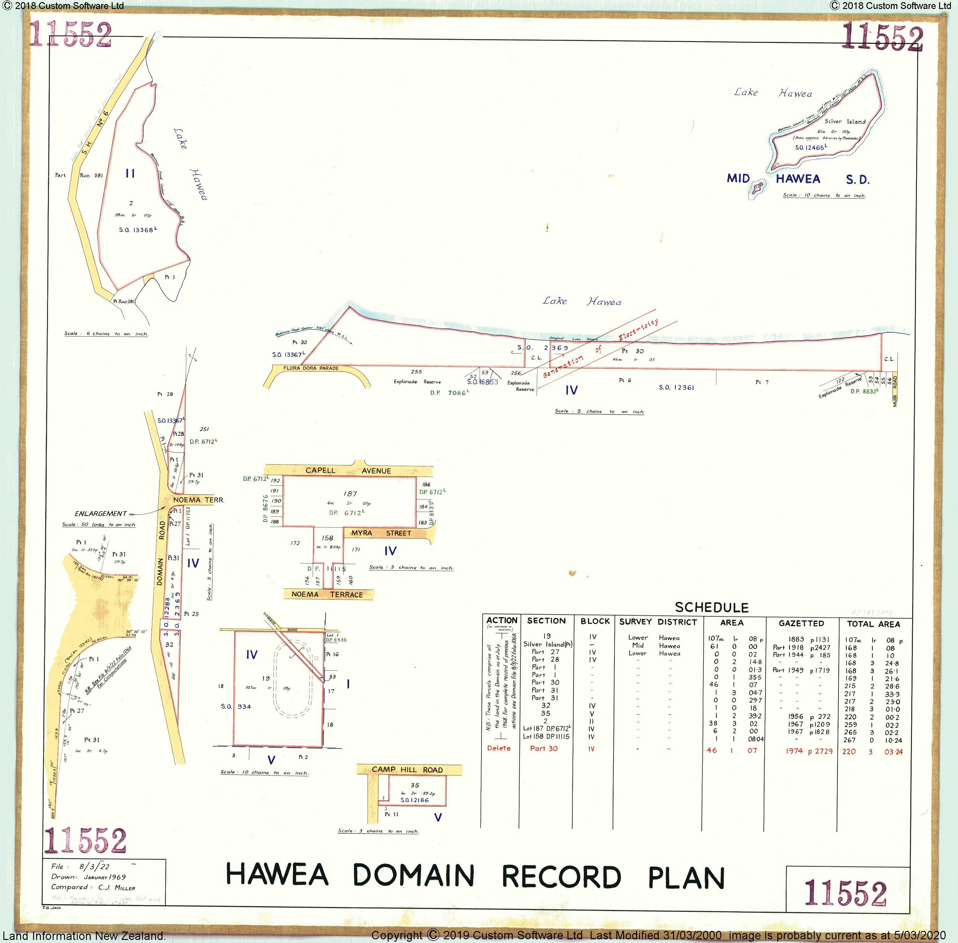 Hawea Domain   Survey