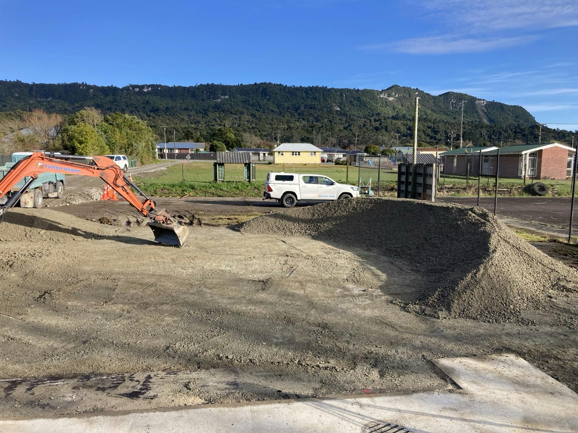 Skate Park  gets a new face lift -July 2024