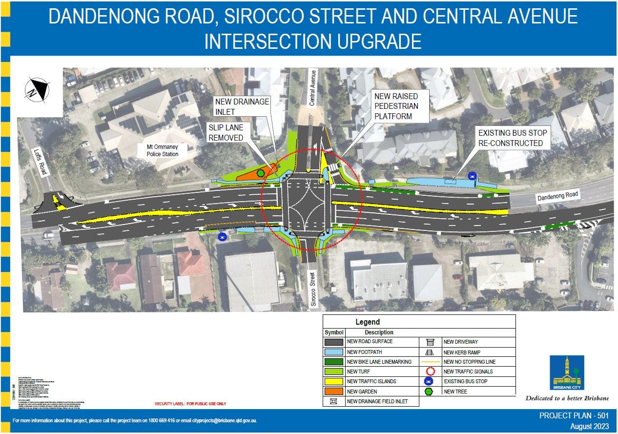 Dandenong Road, Sirocco Street and Central Avenue Intersection Upgrade.JPG