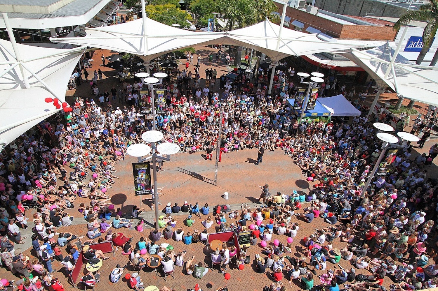 Making places more vibrant through colour, sound, movement and more...