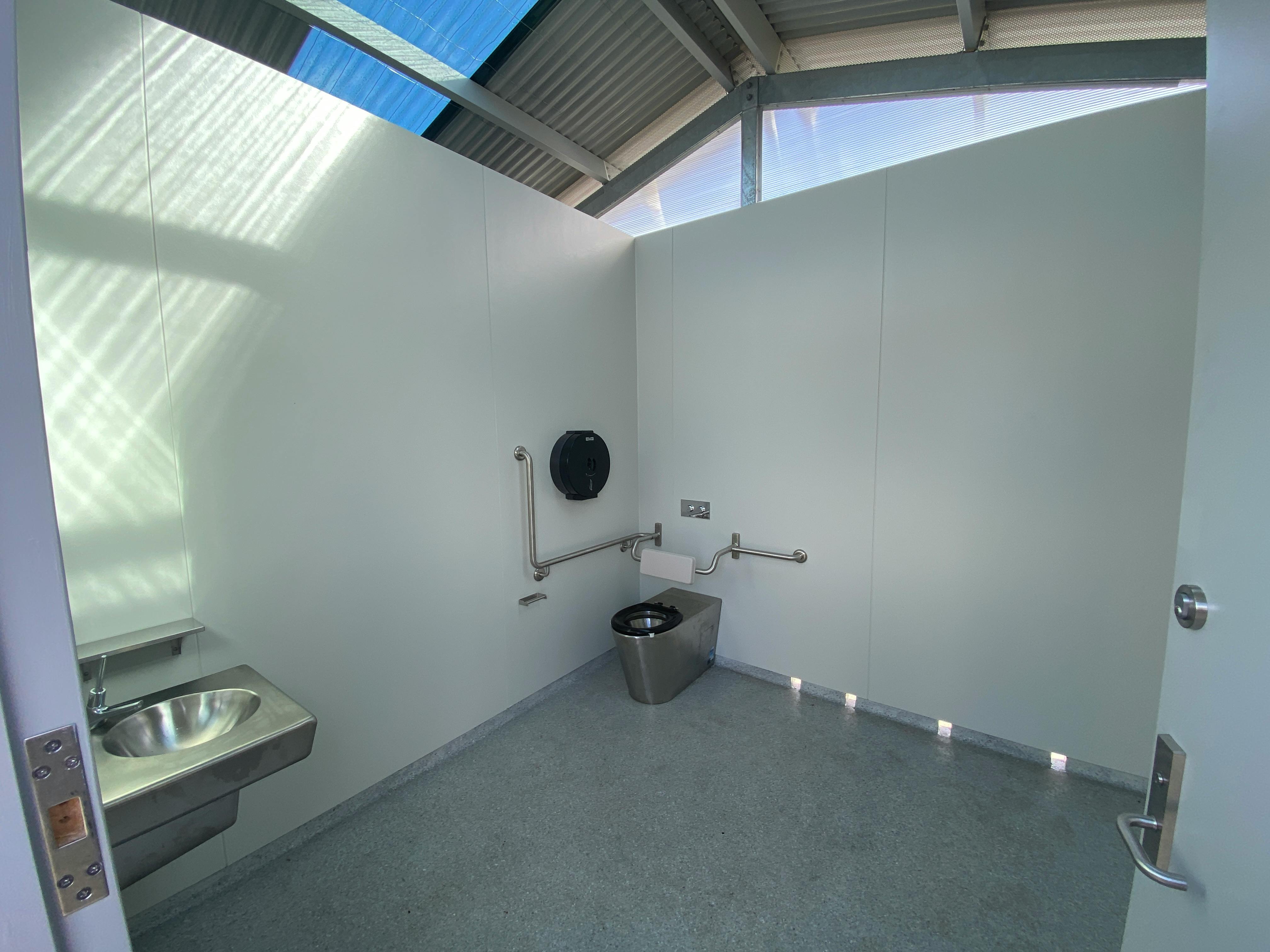 Gilsenan Reserve Toilet Block complete