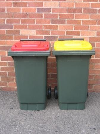 Weekly garbage and recycling collection