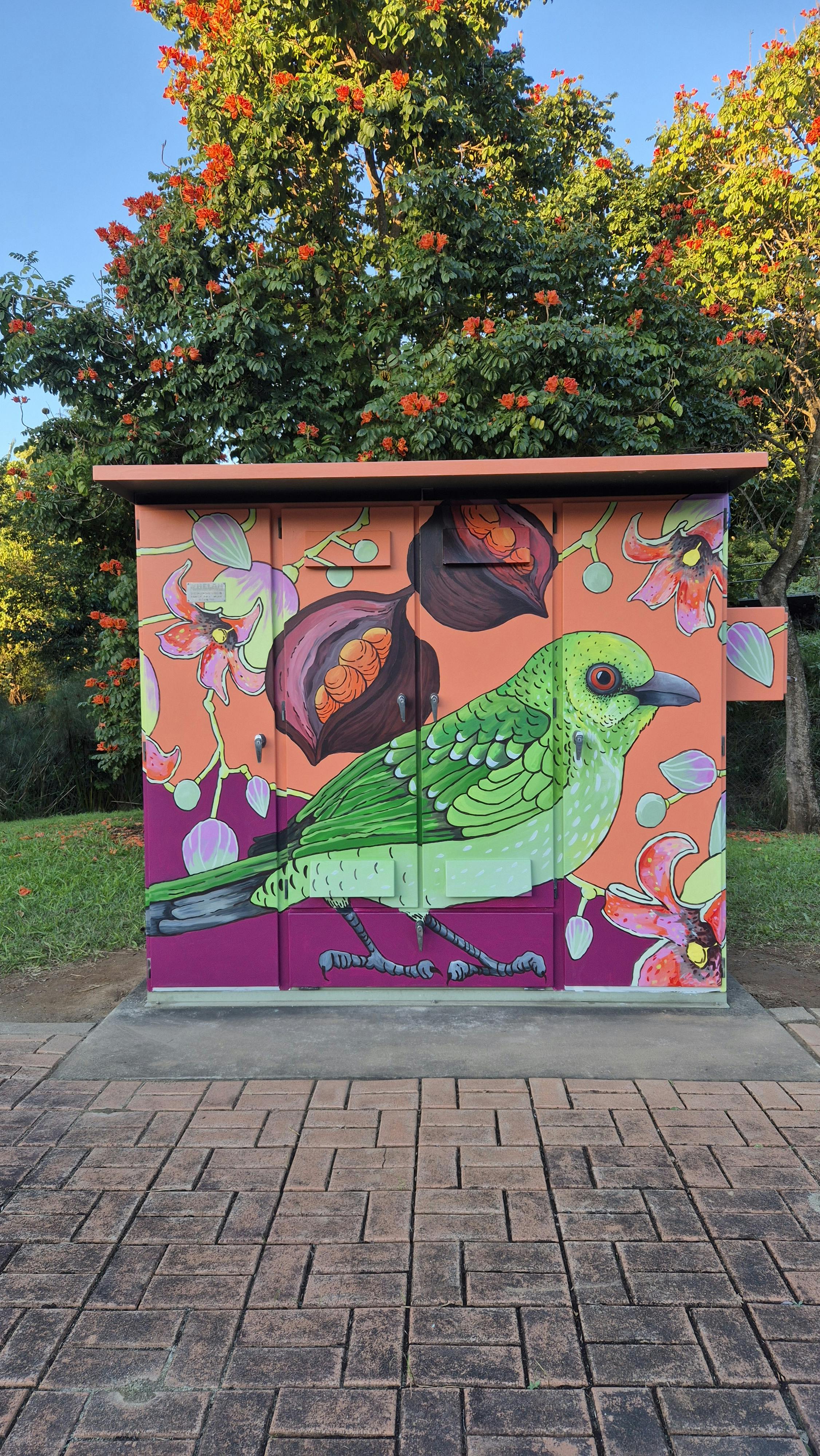 Palmwoods mural - front