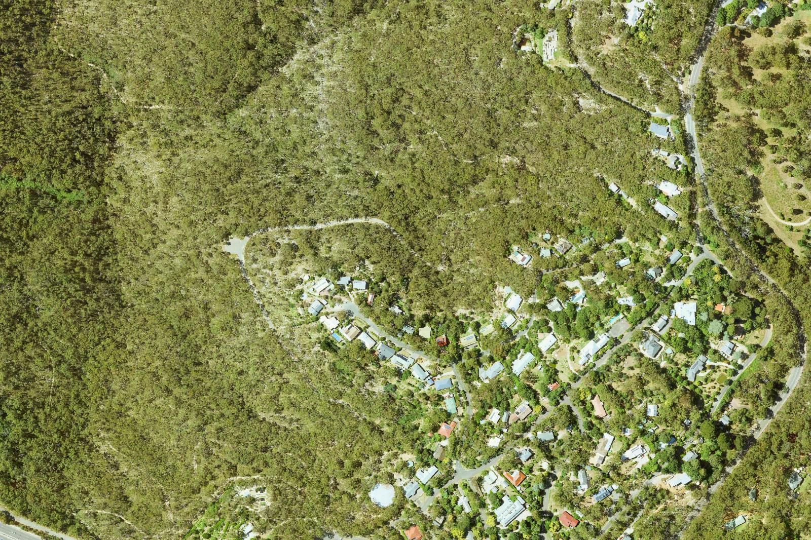 Aerial view of Cleland