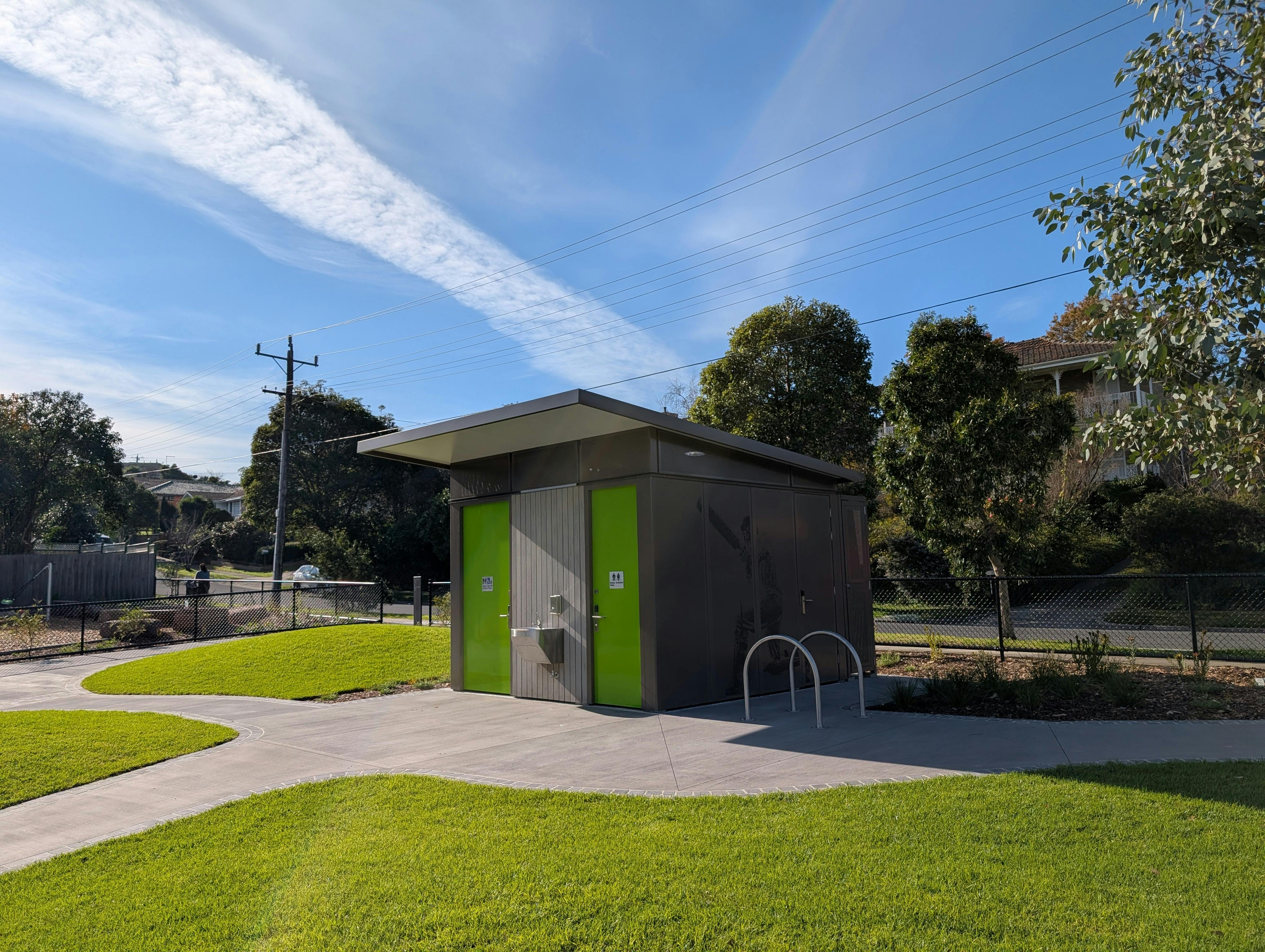 Burgundy Reserve new toilet