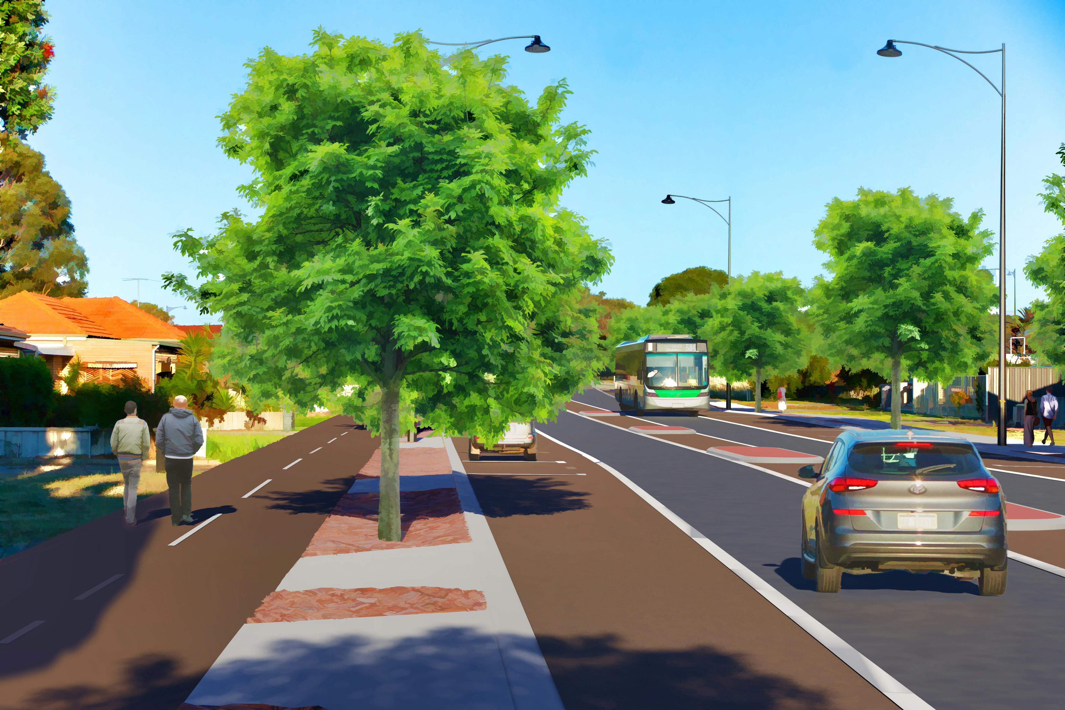 Peel St-View East - Exc. Planting Rev.jpg