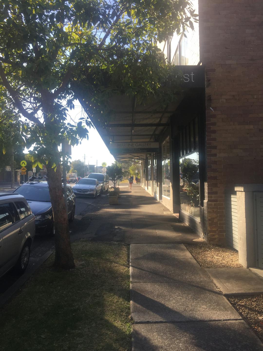 Sailors Bay Road Existing footpath to Sailors Bay Road