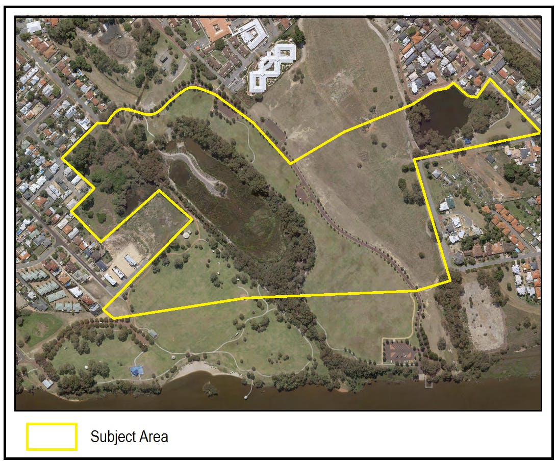 Proposed Amendment Location Aerial Map