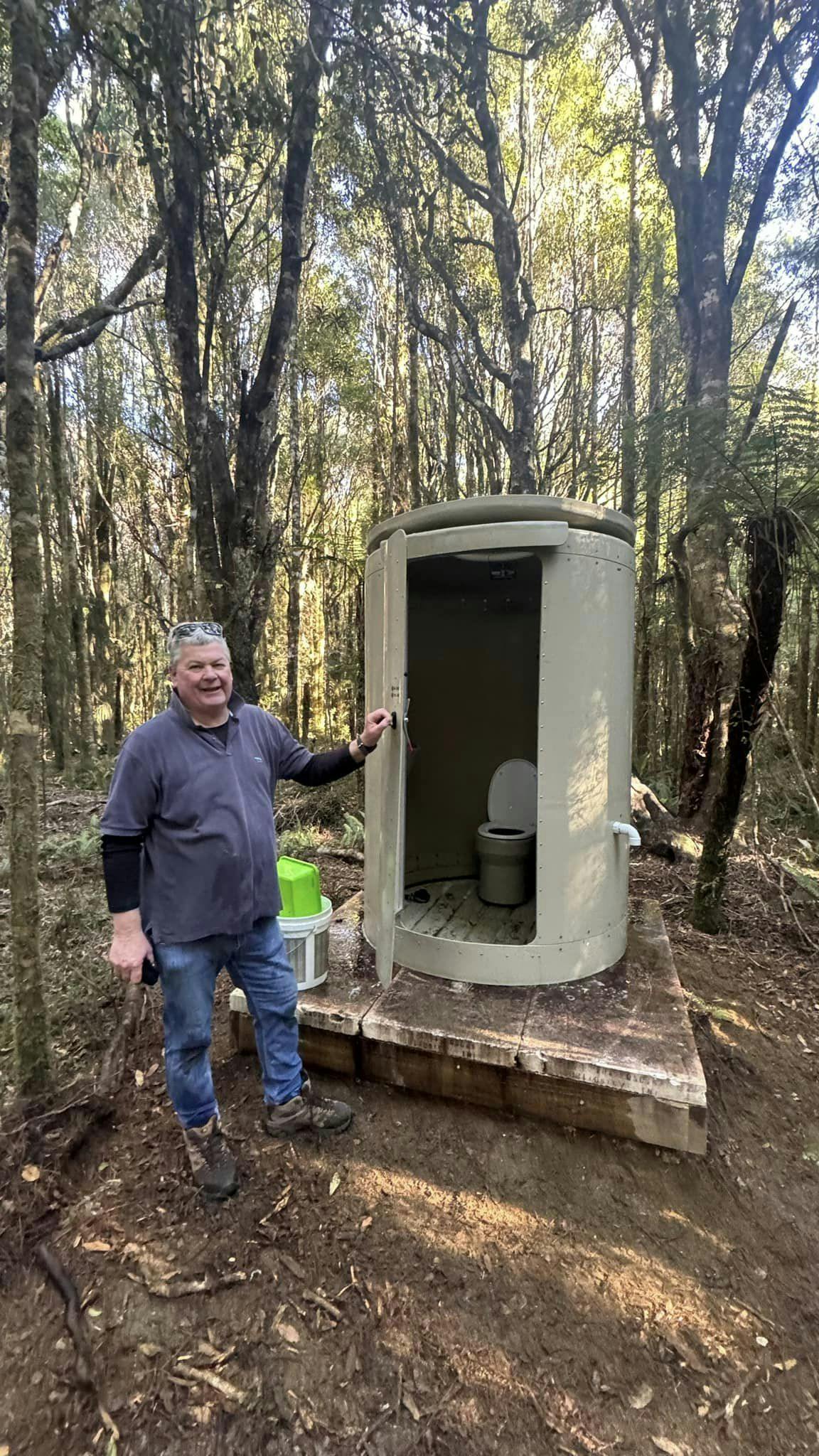 Toilet is operational at Irishman's Bay August 2024