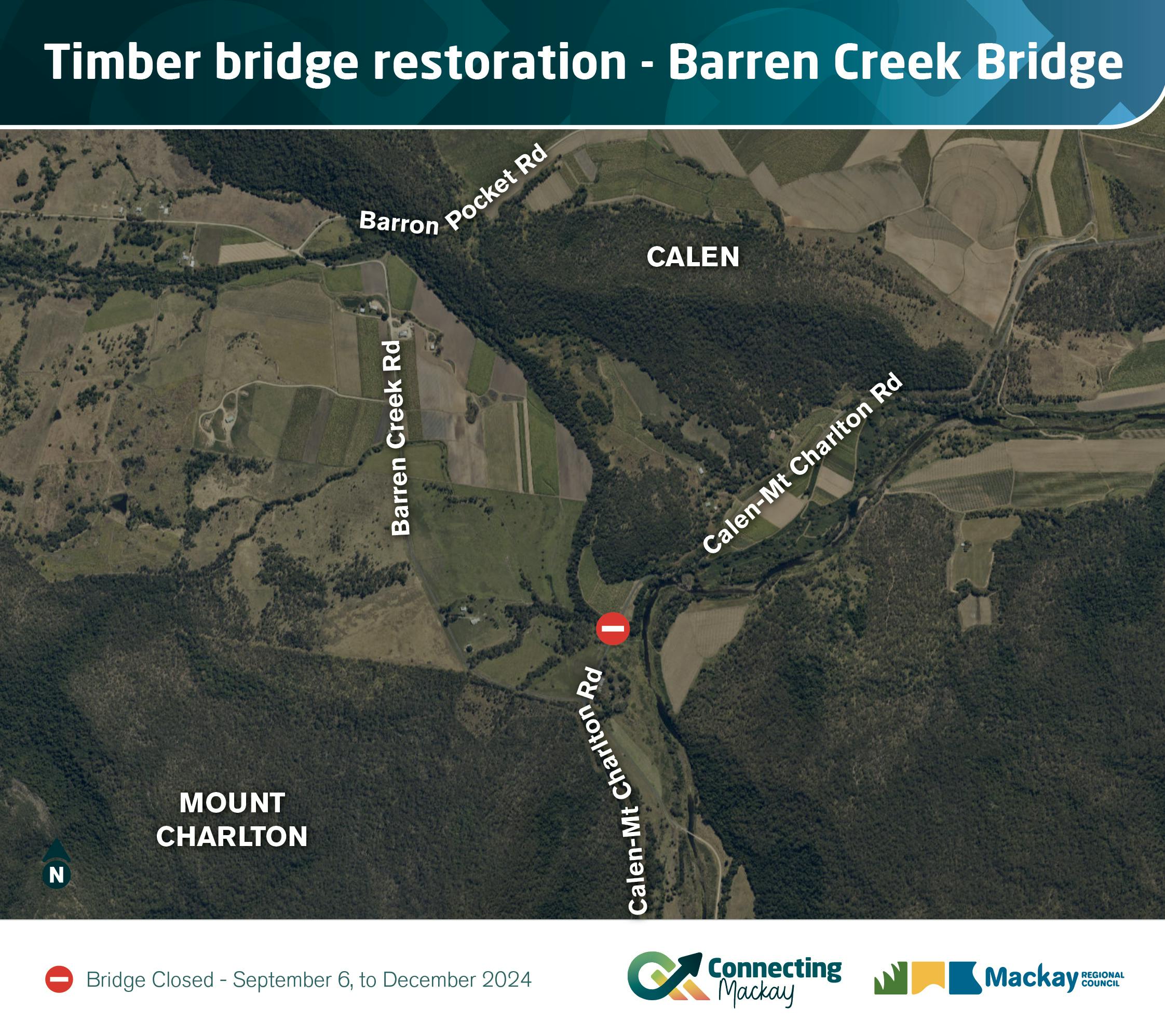 Barren Creek Bridge closure map.jpg