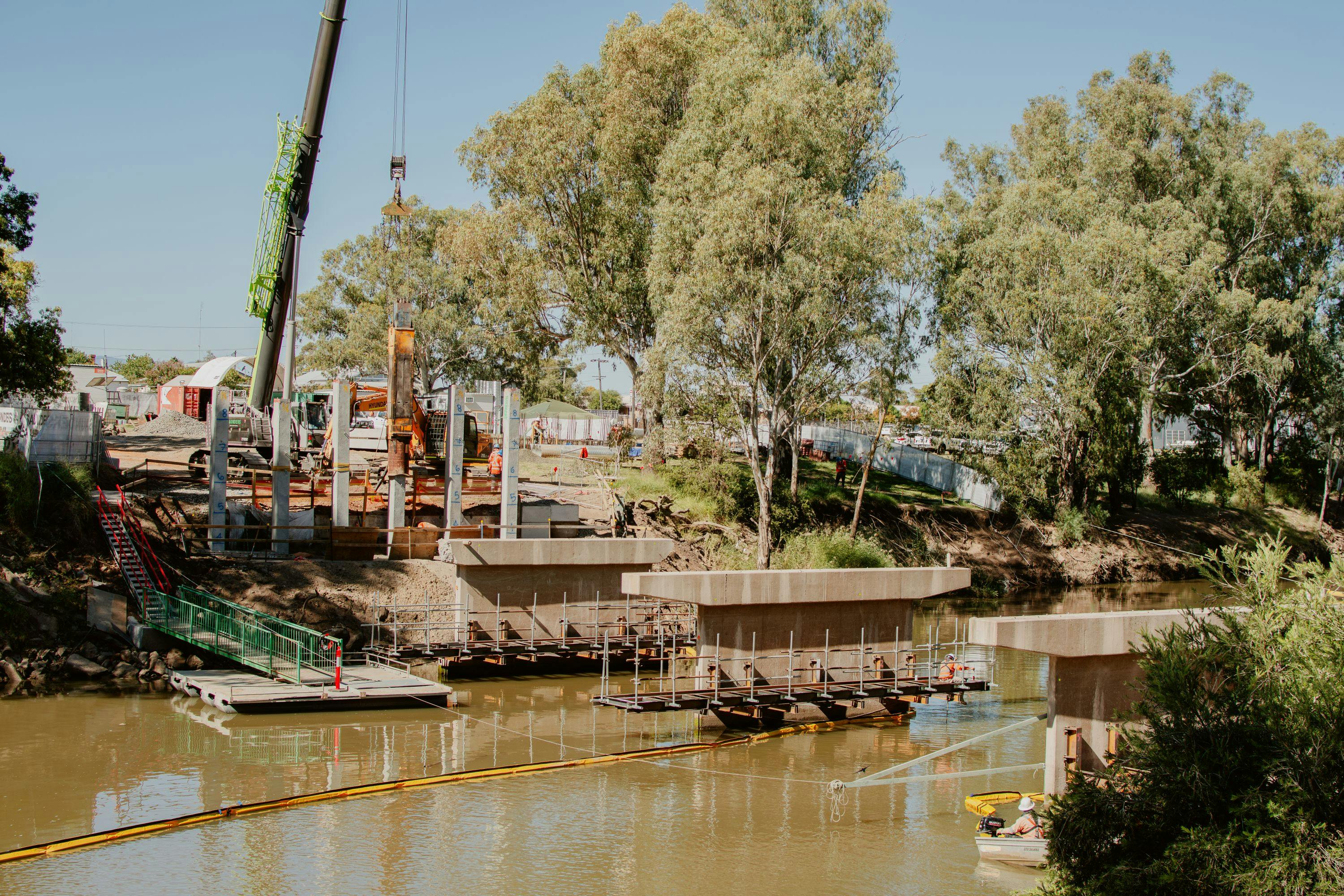 Piling works