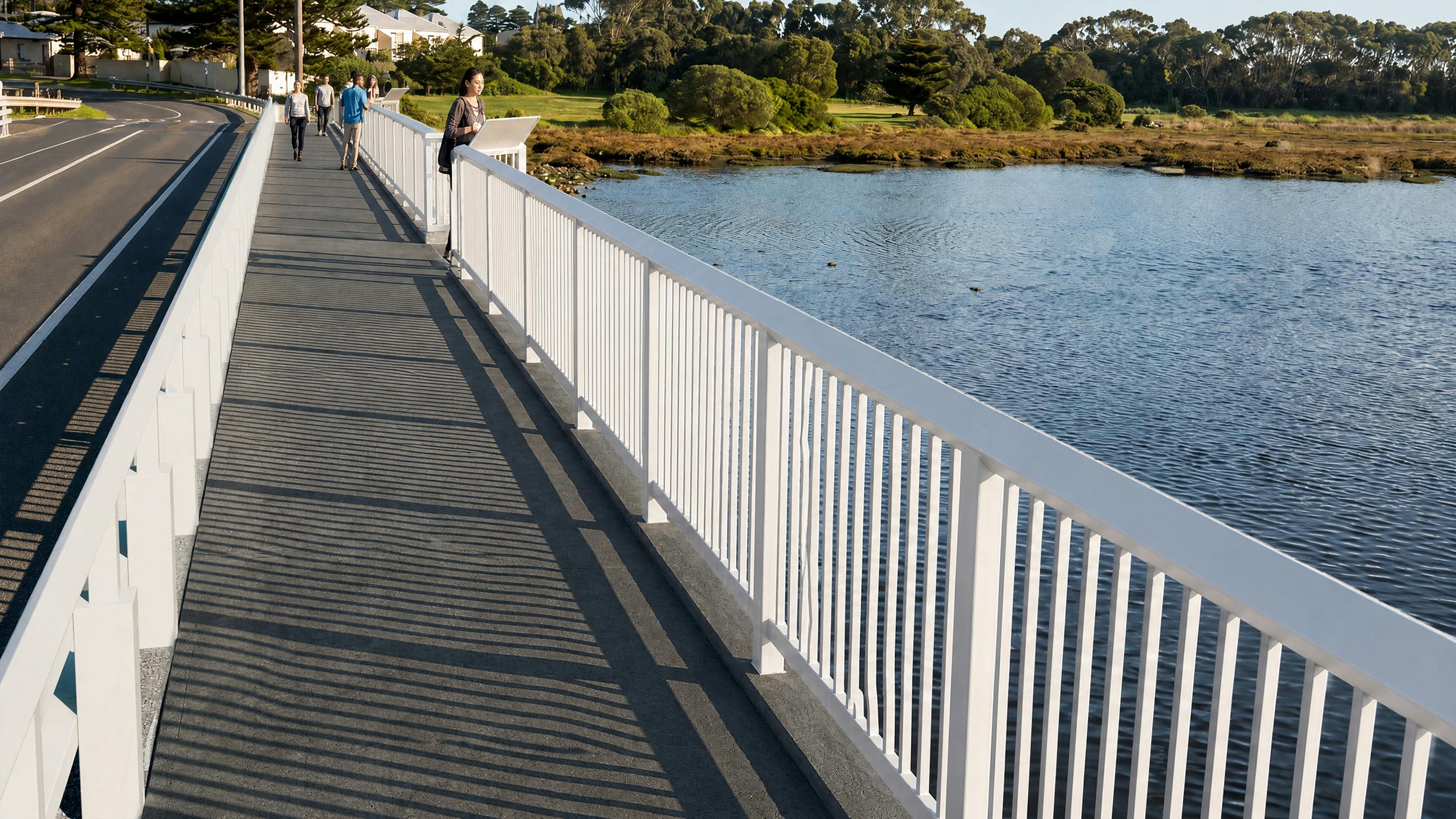 Pedestrian walkway