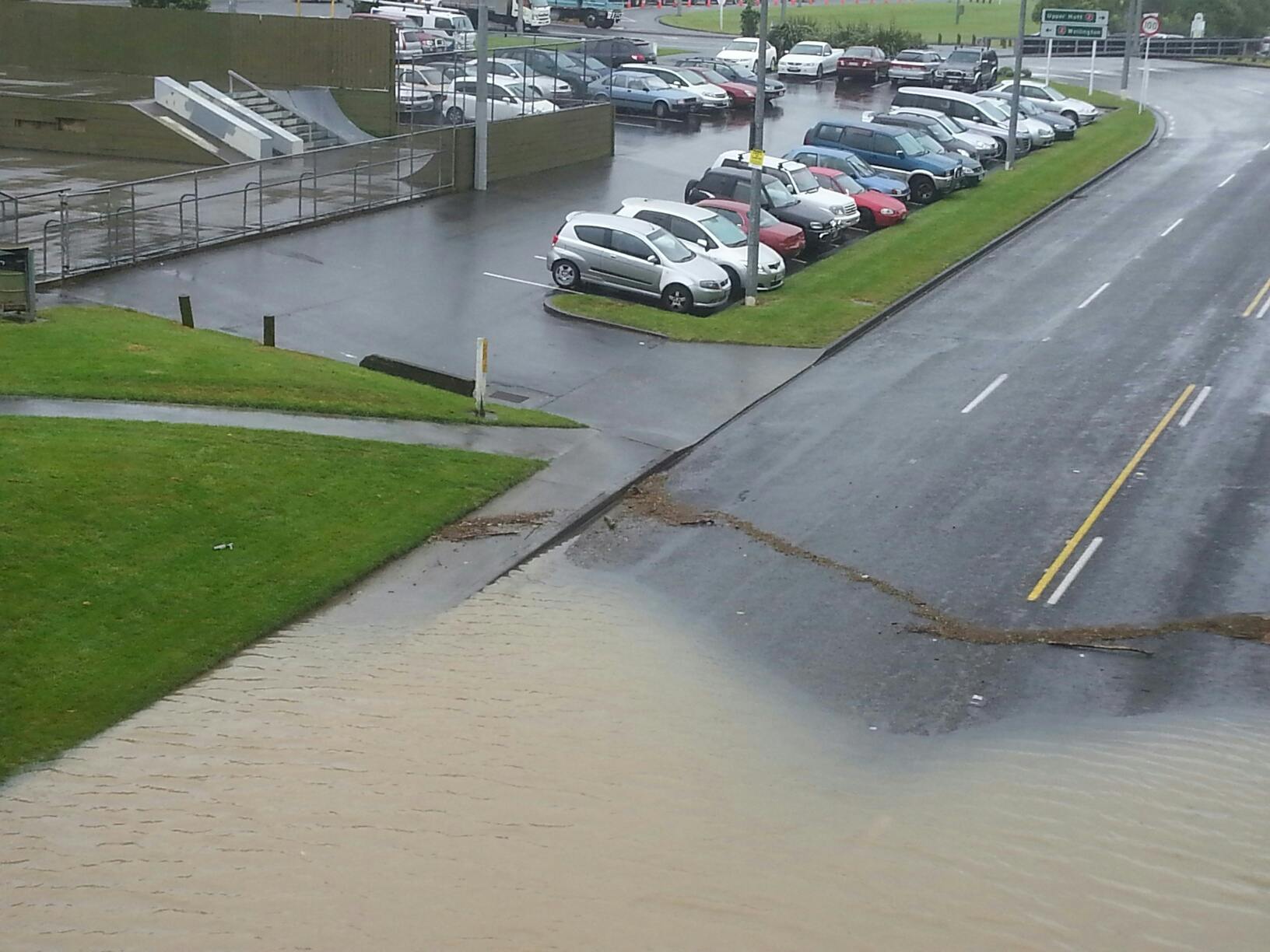 Skate Park Block Road