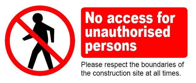 Unauthorised access