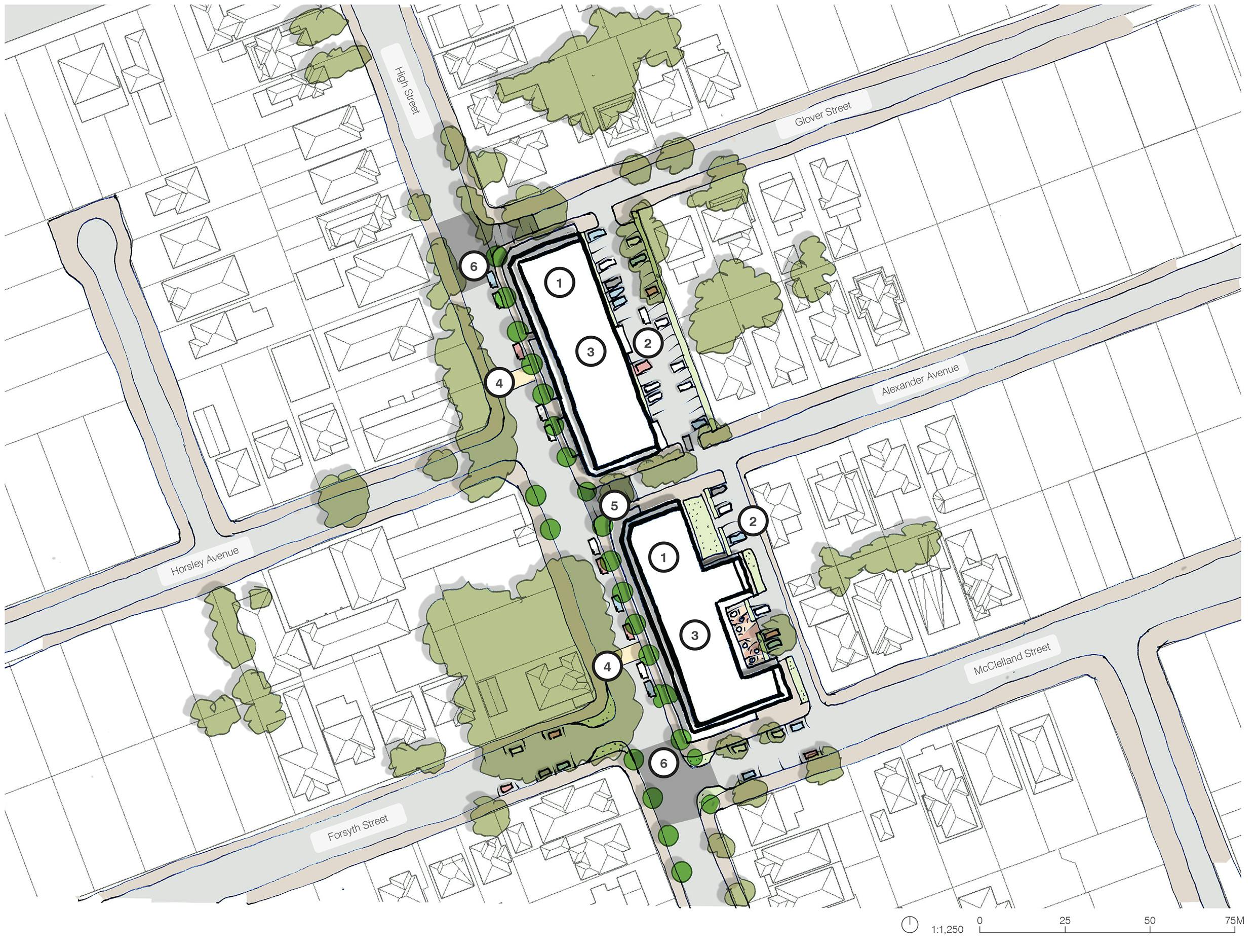 Indicative High Street Master Plan
