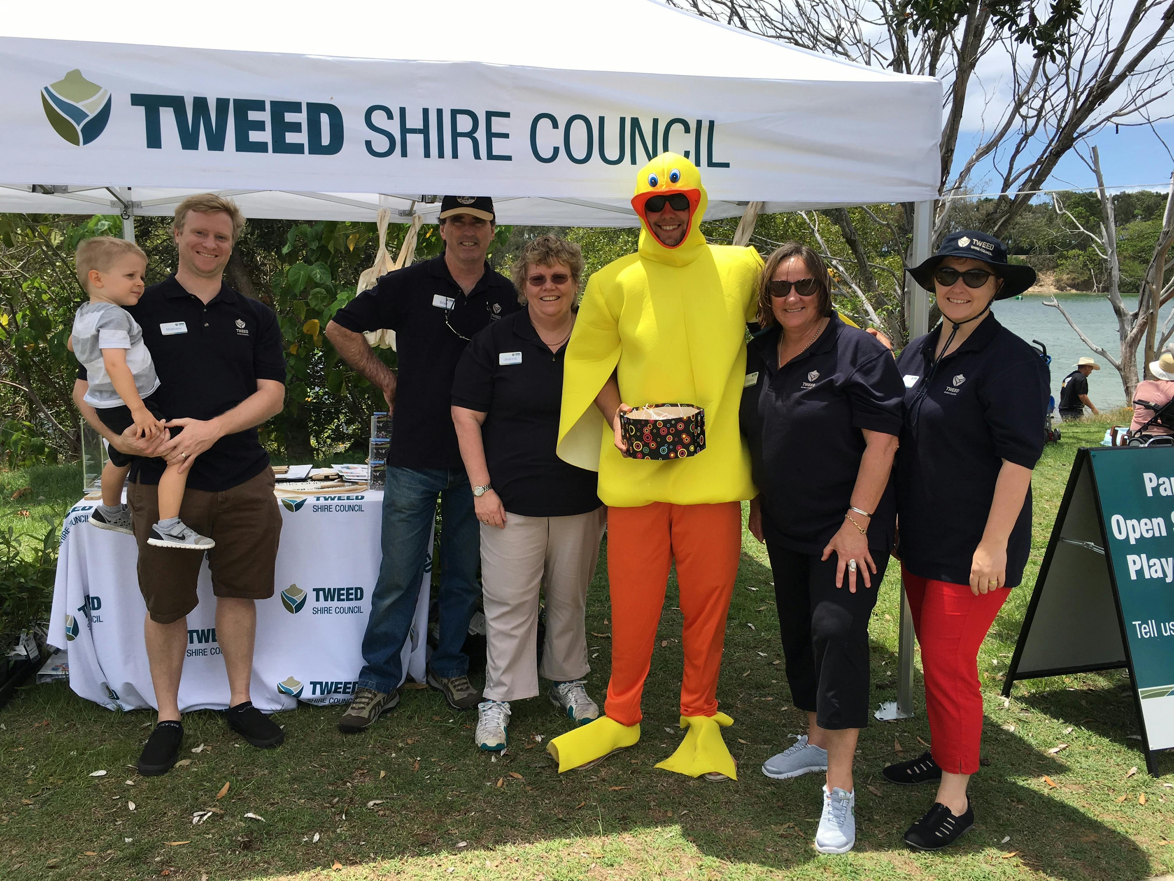 Community Engagement Network at the Rotary Duck Race