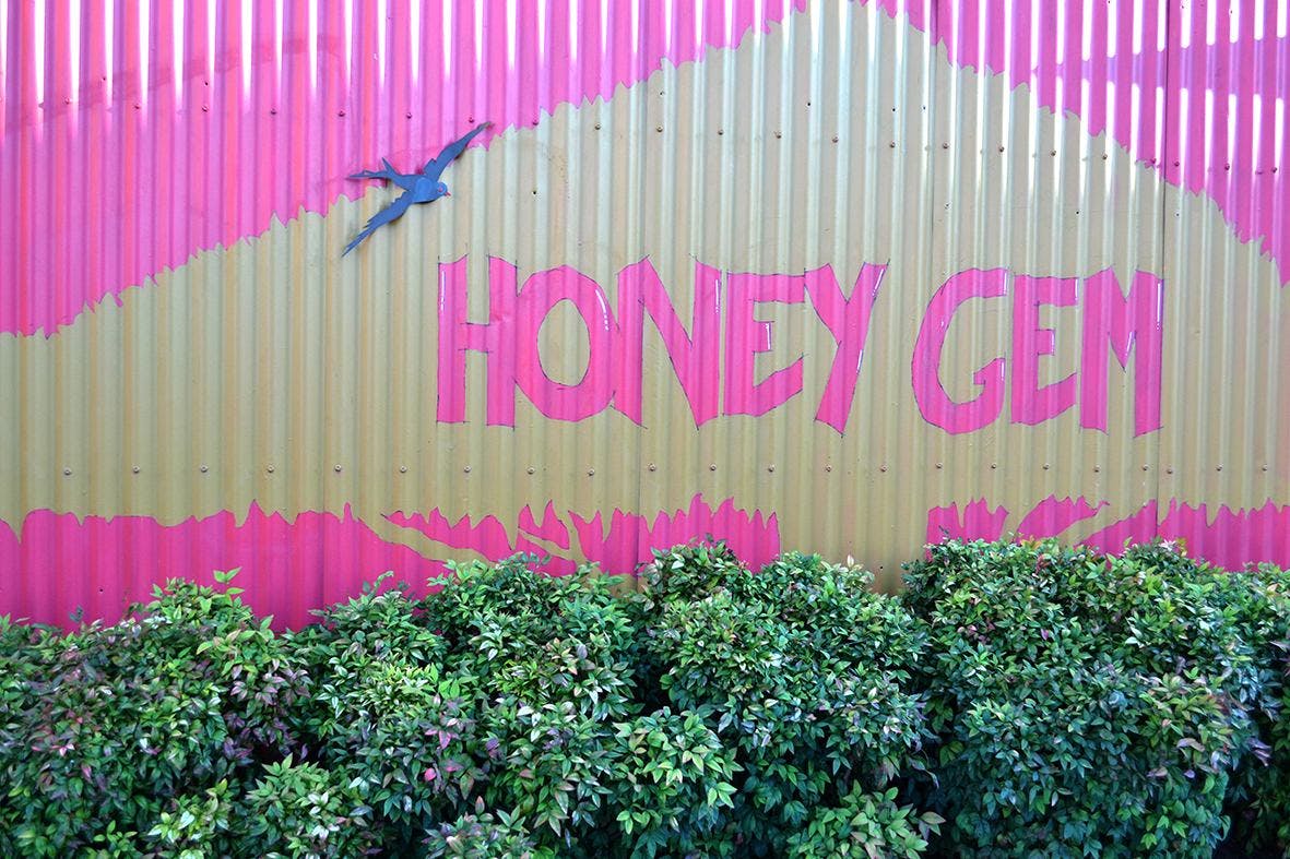 Honey Gem Nursery Mural