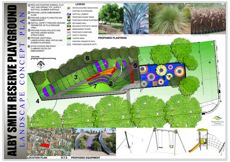 Landscape concept plan