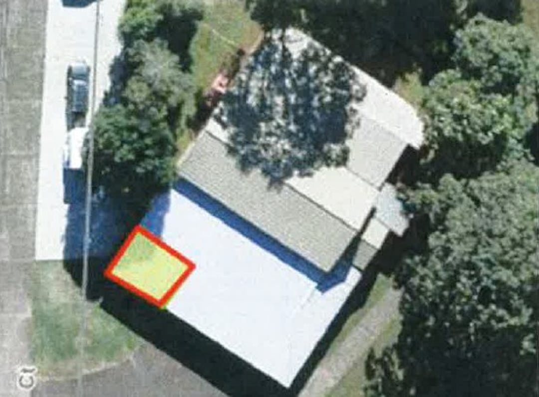 Image showing proposed area to be leased by Alstonville and District Cricket Club Incorporated