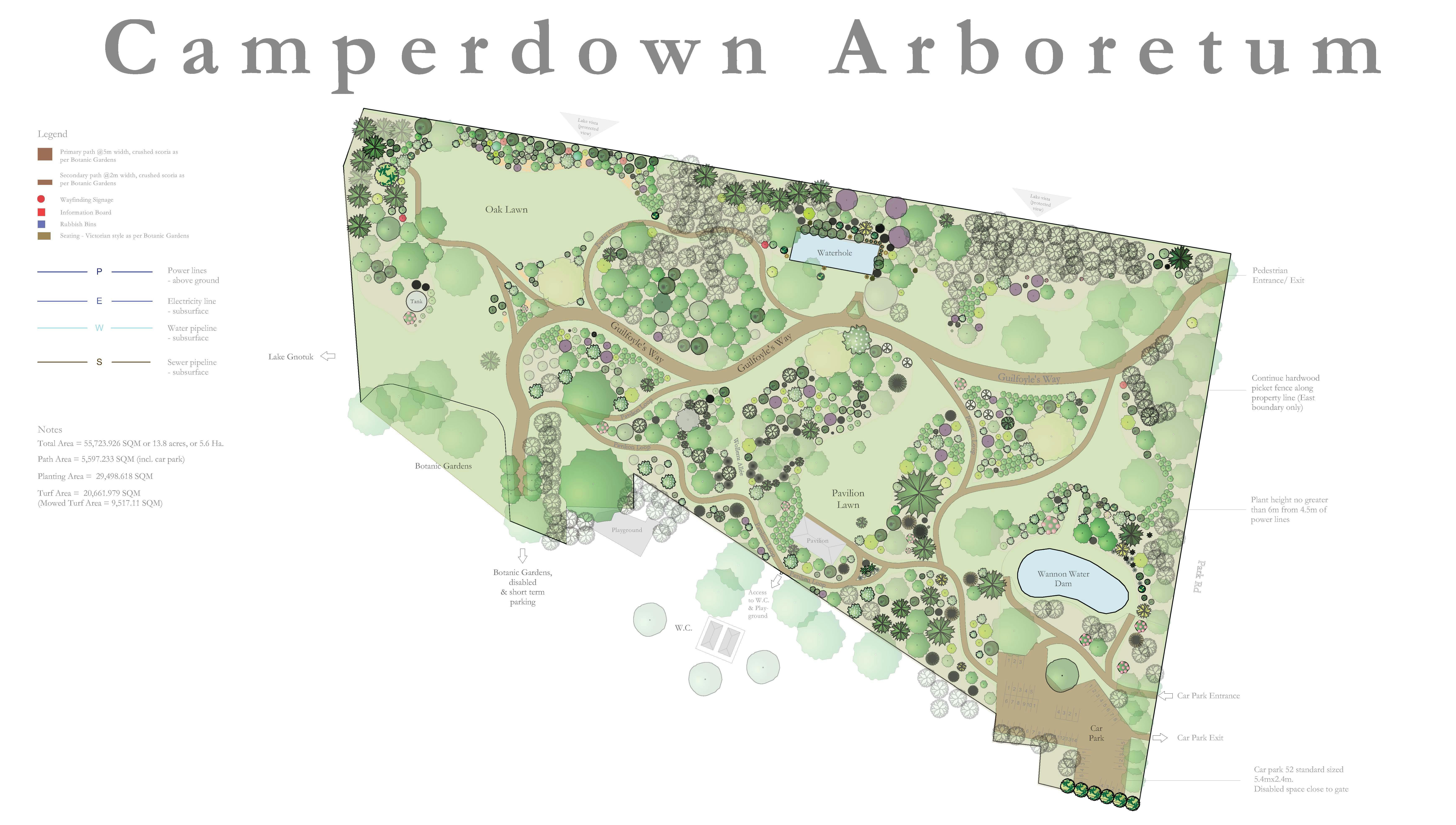 Camperdown Arboretum Design