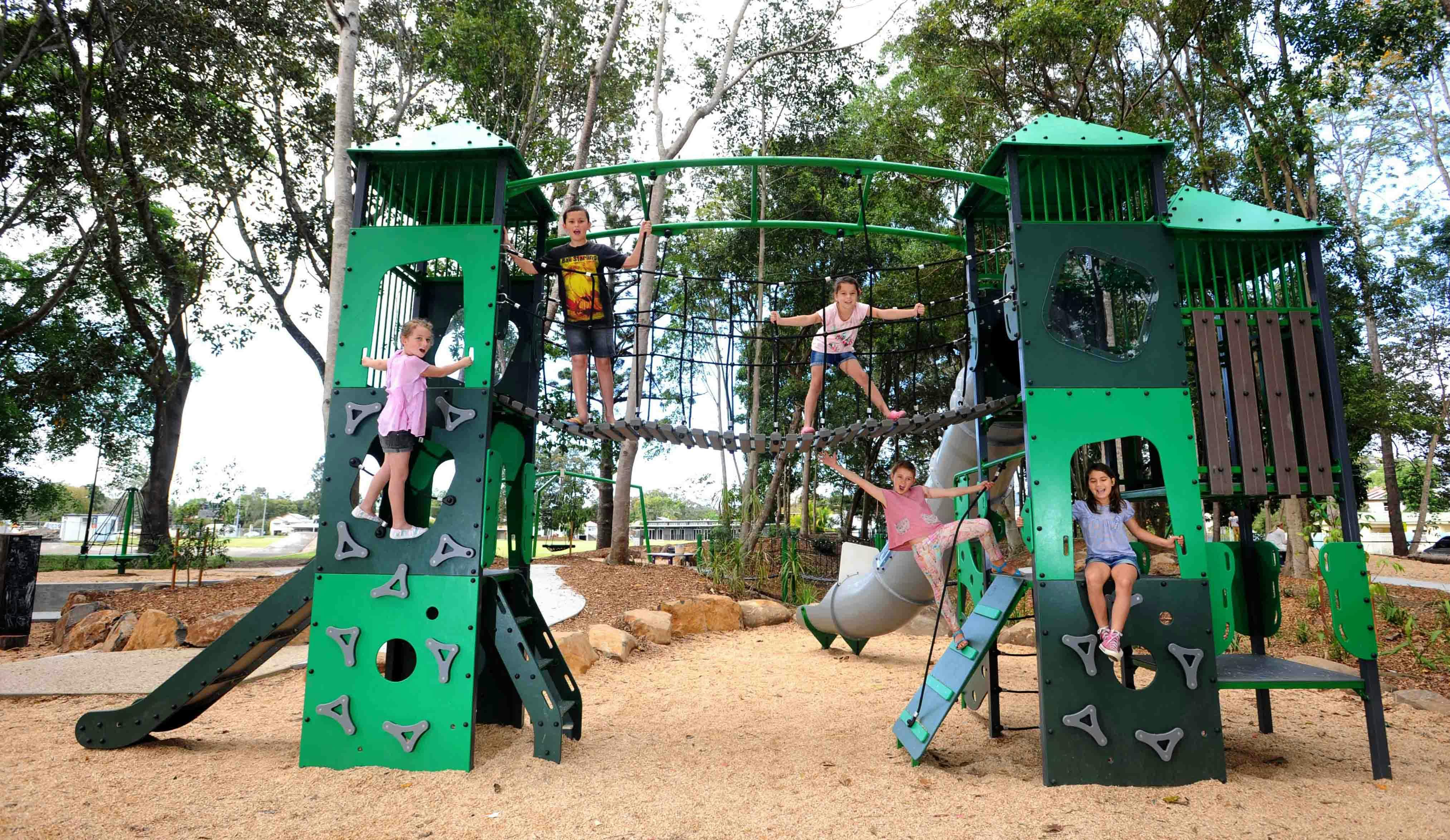 Playground provide a fun setting for culture among young people and can host special activities.