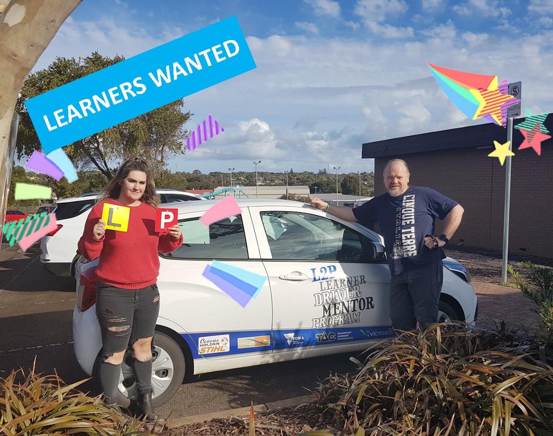 L2P Mentor & Learner One of our successful L2P Matches with Mentors wanted slogan