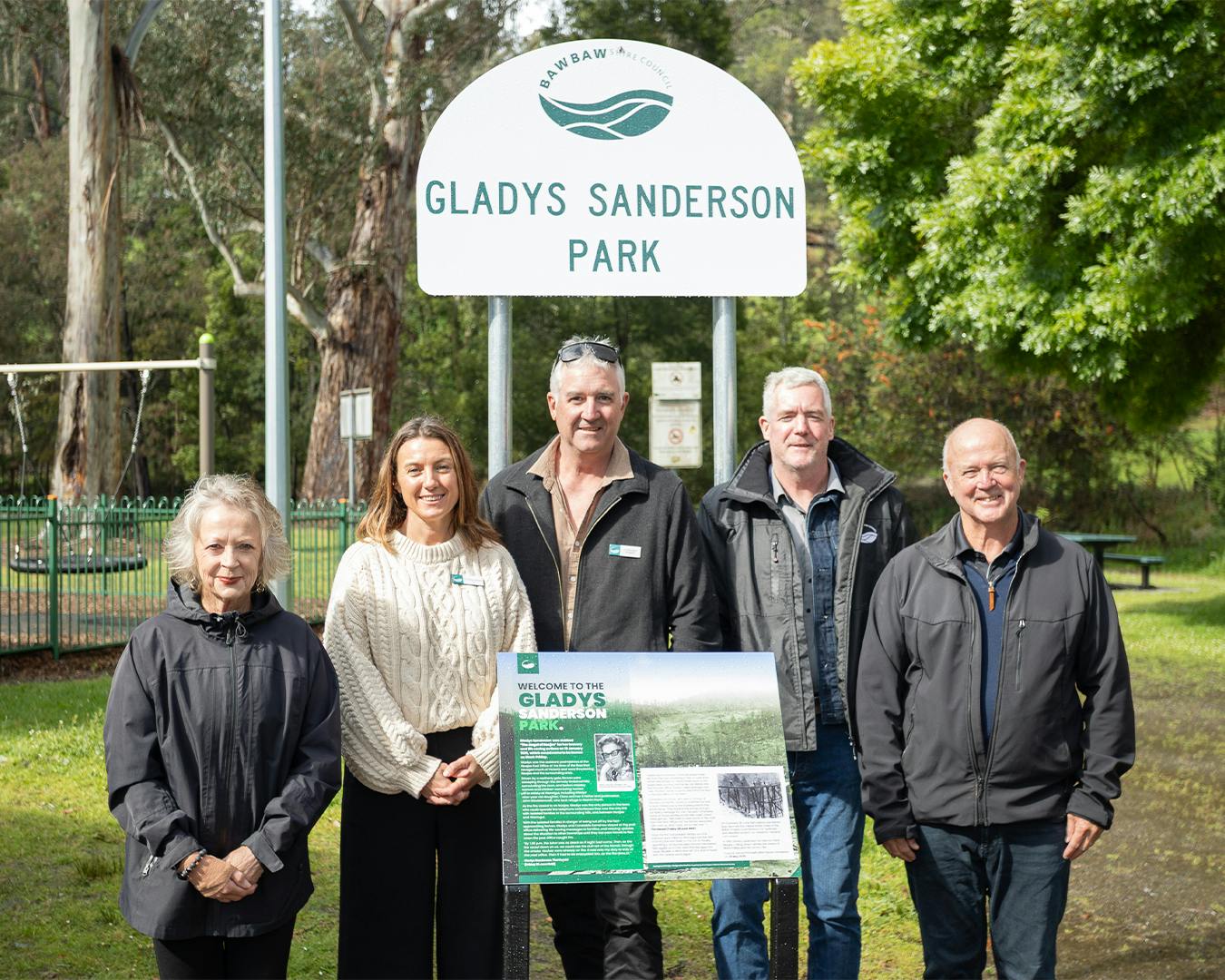 Gladys Sanderson Park Official Opening