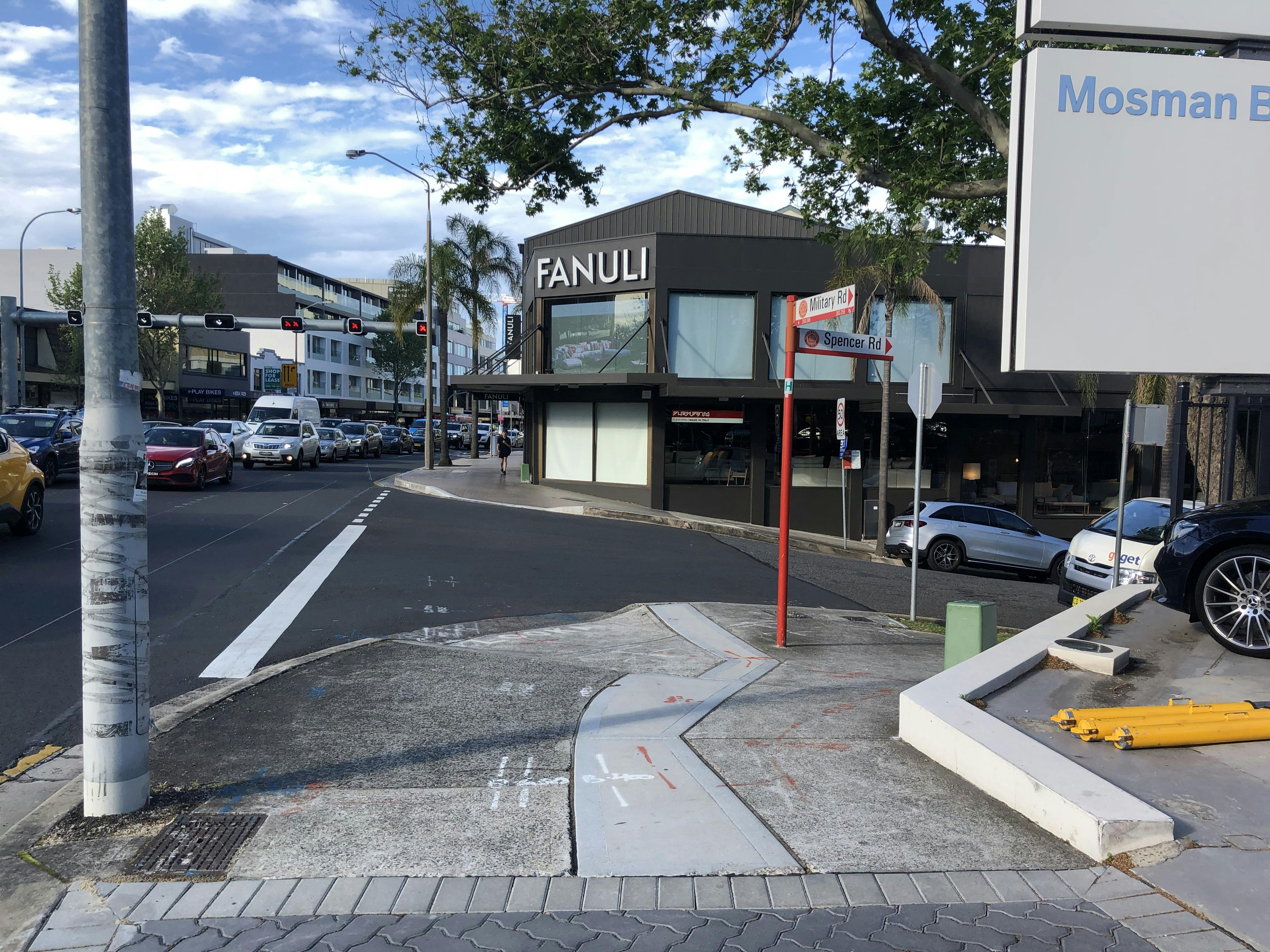 Spencer Road - Before improvement works