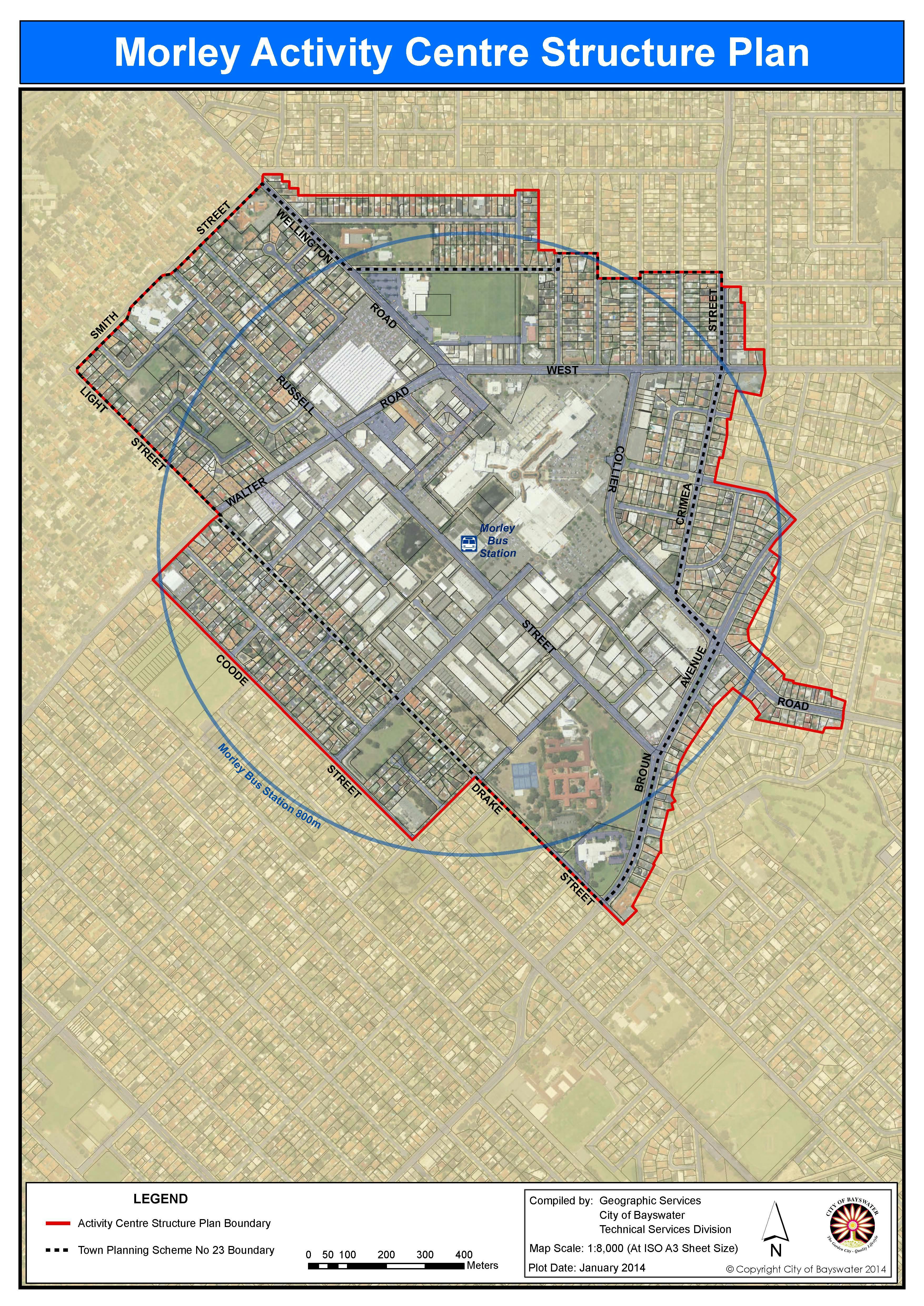 Draft Activity Centre Boundaries