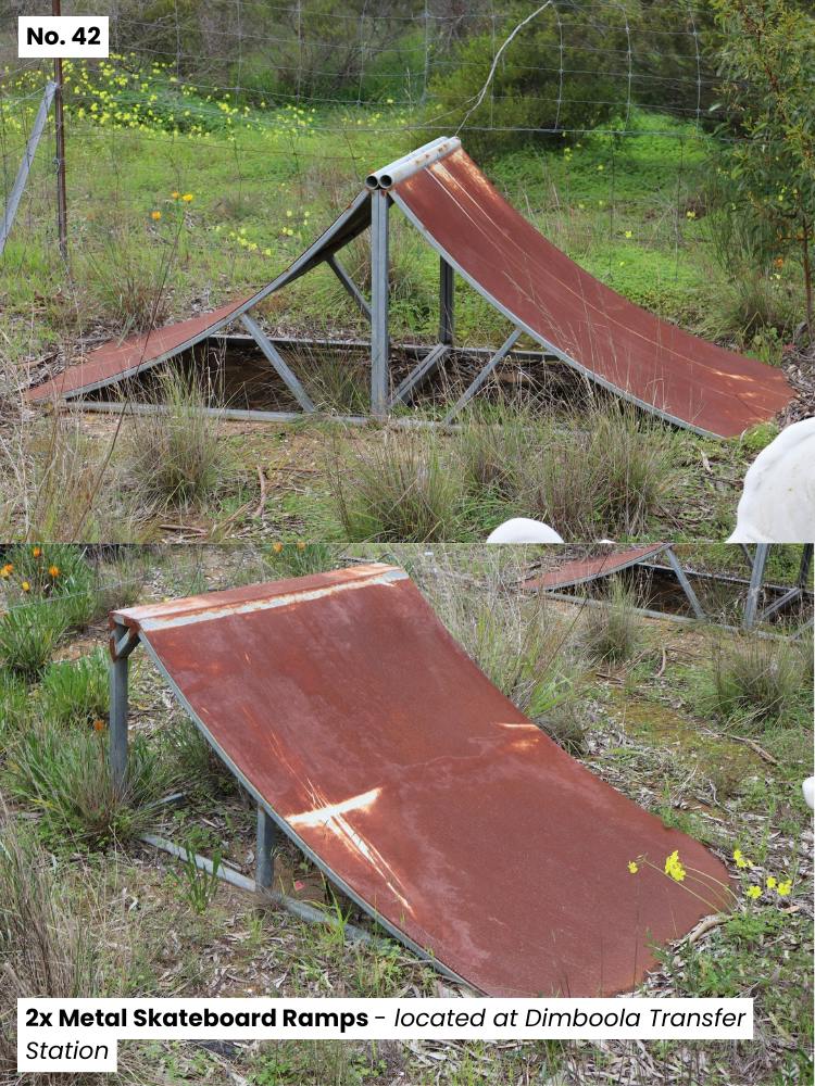 42. Metal Skateboard Ramps - Dimboola Transfer Station.png