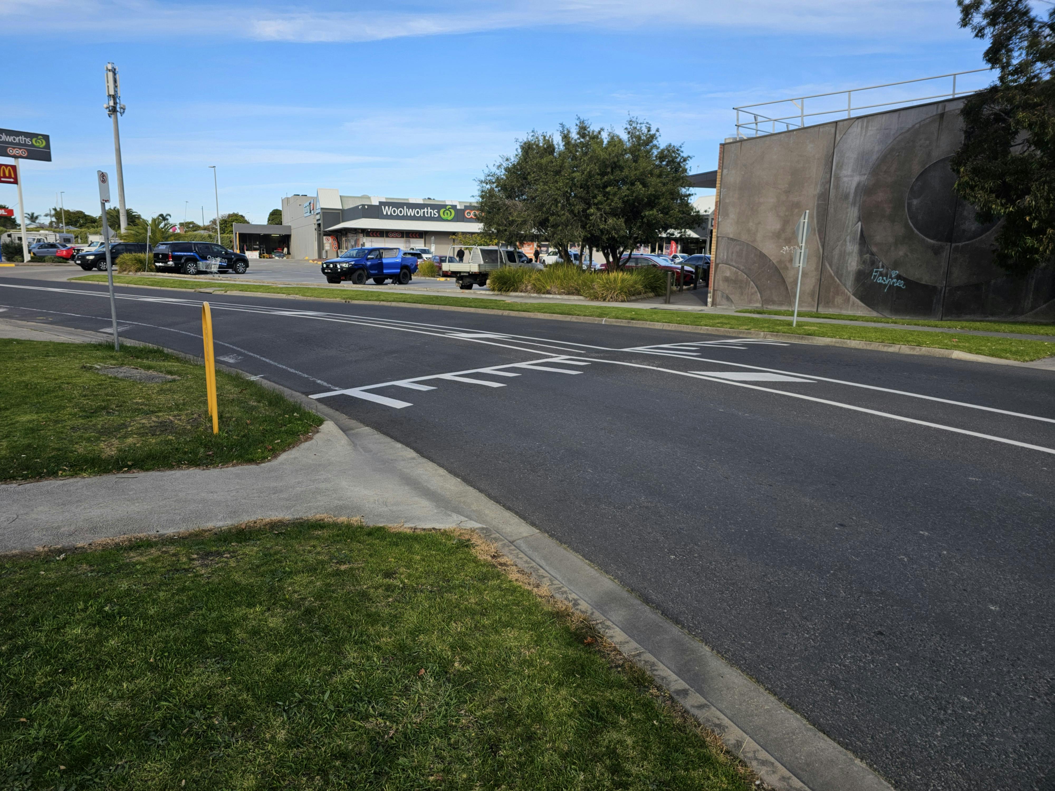 before construction - October 2025