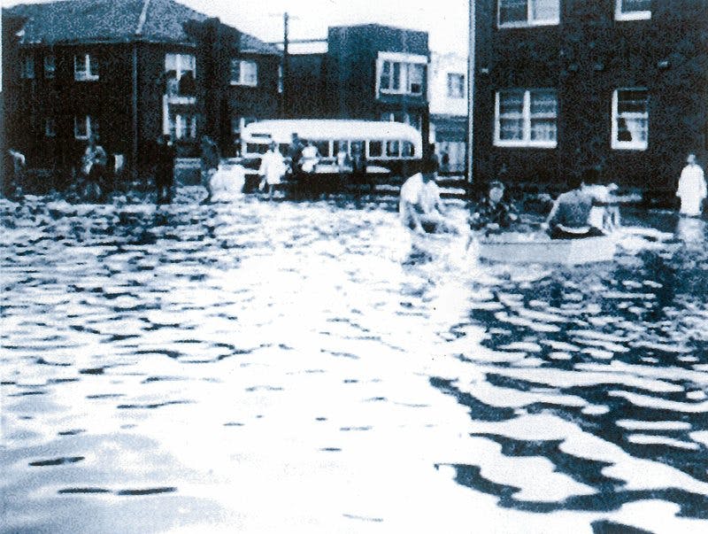 Maroubra flood. 1959