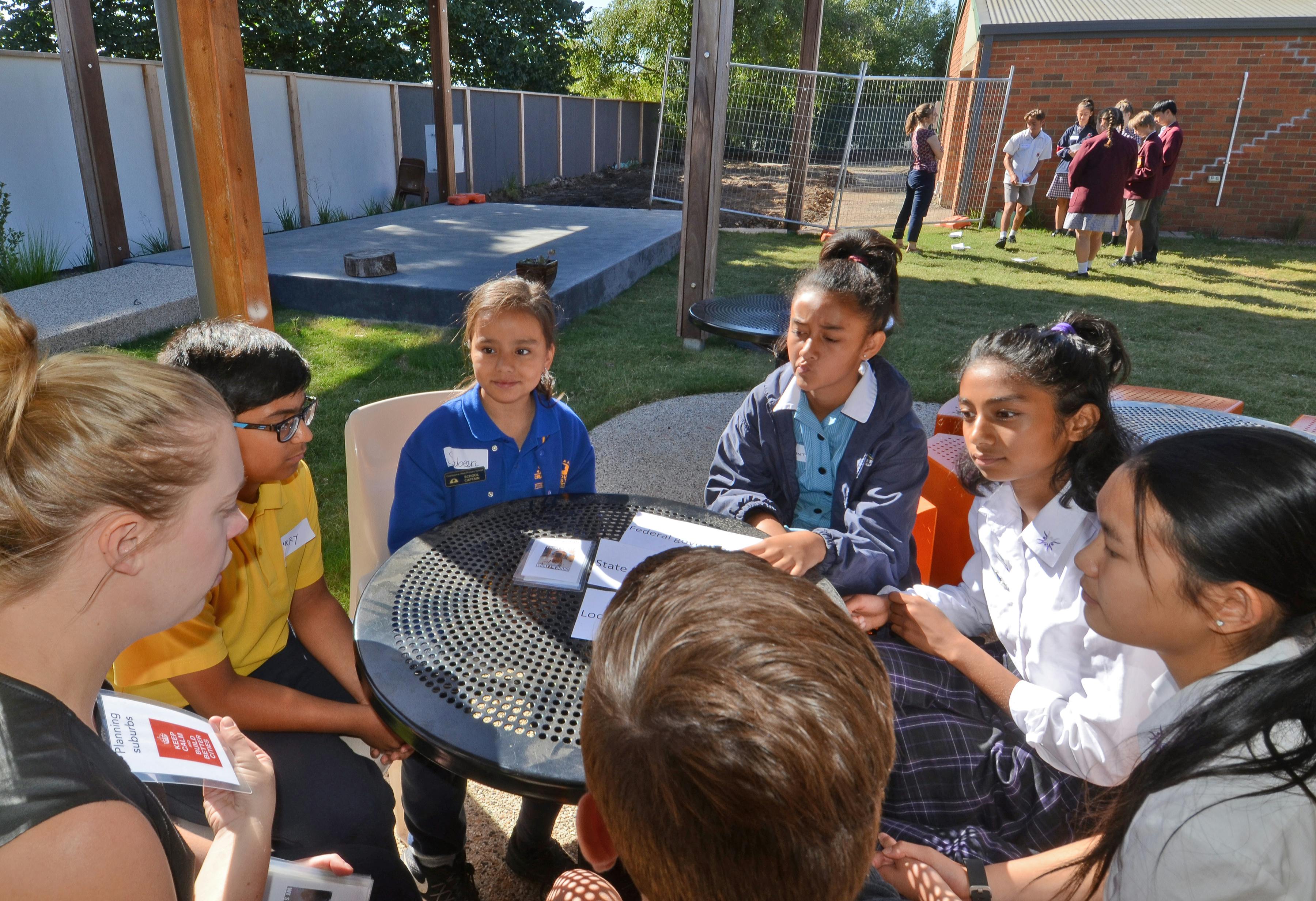 A Youth Panel discussed what was important to them, living and studying in Casey