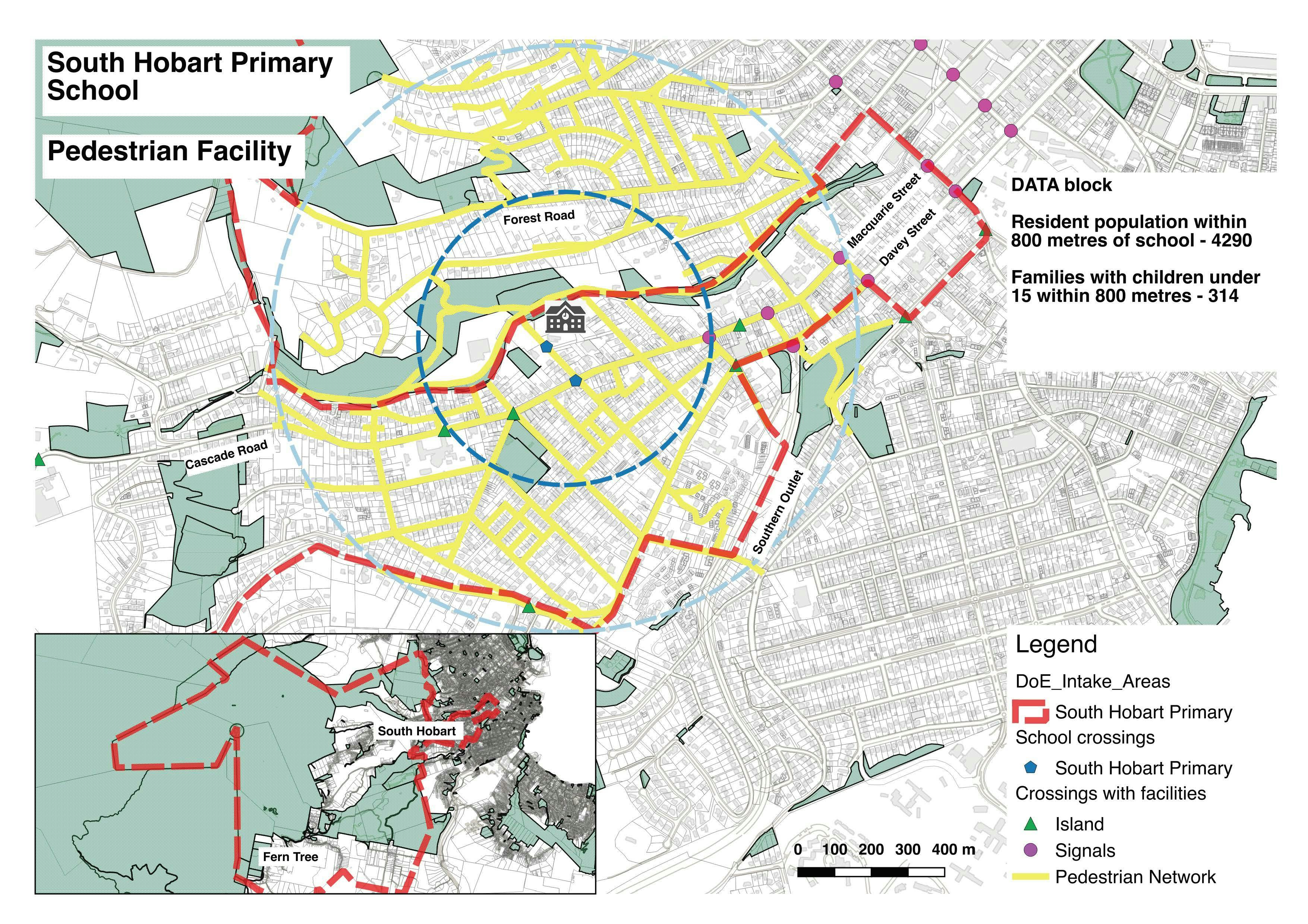 South Hobart Pedestrian Facilities