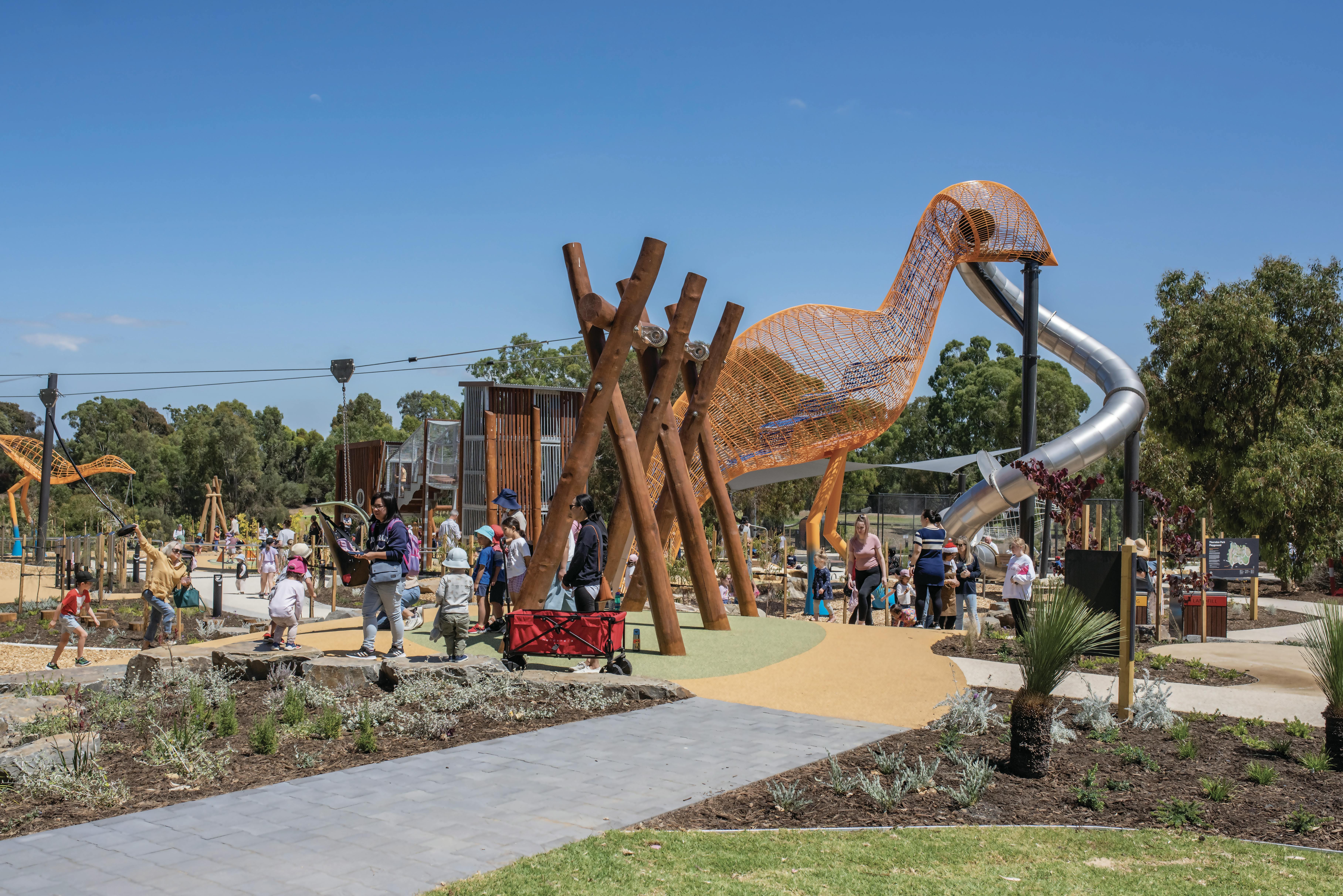 Open Space improvements: completion of Thorndon Park Playground in December 2022